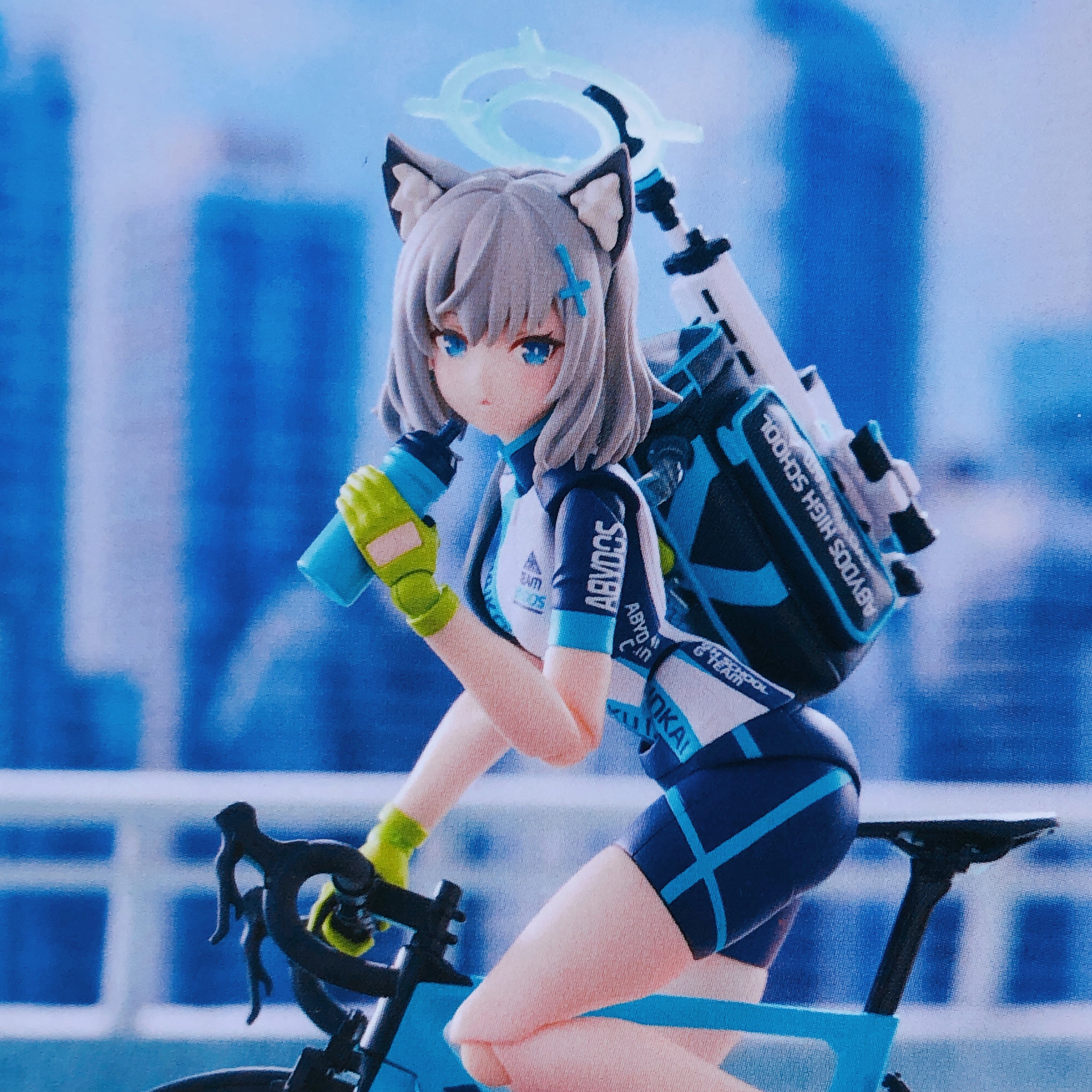Blue Archive Shiroko Sunaookami Cycling DX Edition figma 644-DX Figure Japan NEW