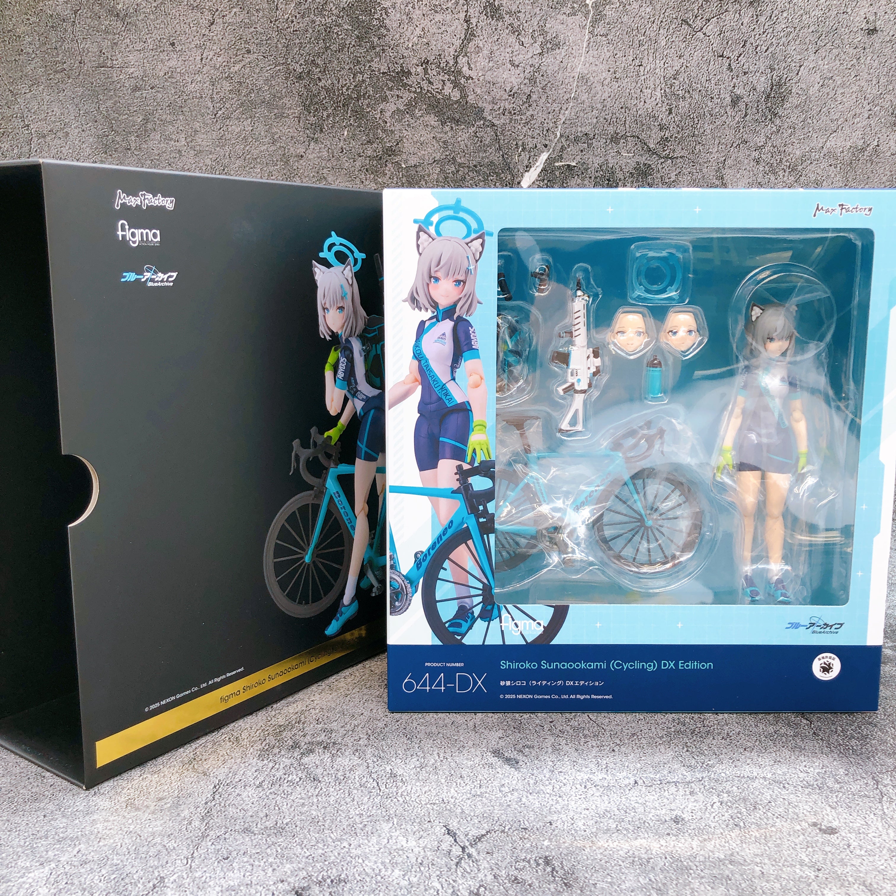 Blue Archive Shiroko Sunaookami Cycling figma 644-DX Max Factory Figure NEW