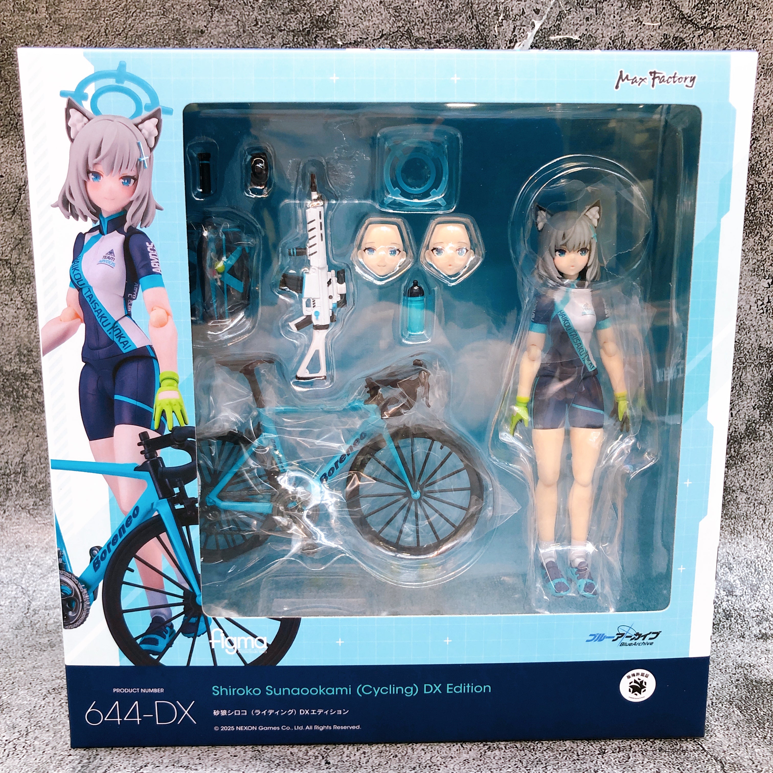 (w/Bonus) Blue Archive Shiroko Cycling figma 644-DX Max Factory Action Figure