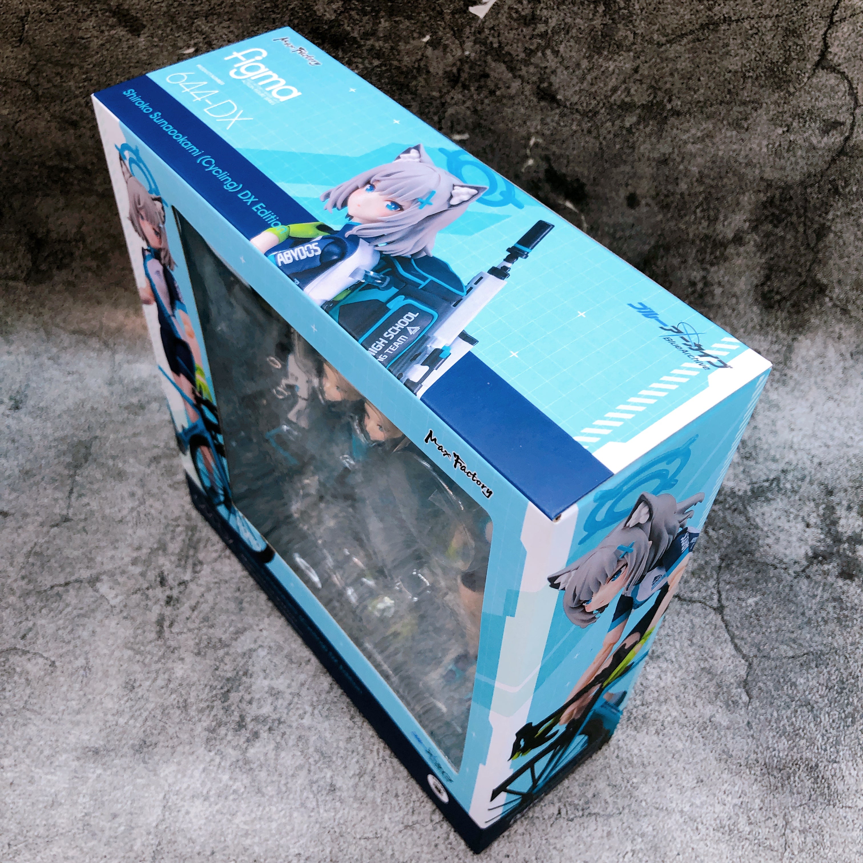 Blue Archive Shiroko Sunaookami Cycling figma 644-DX Max Factory Figure NEW
