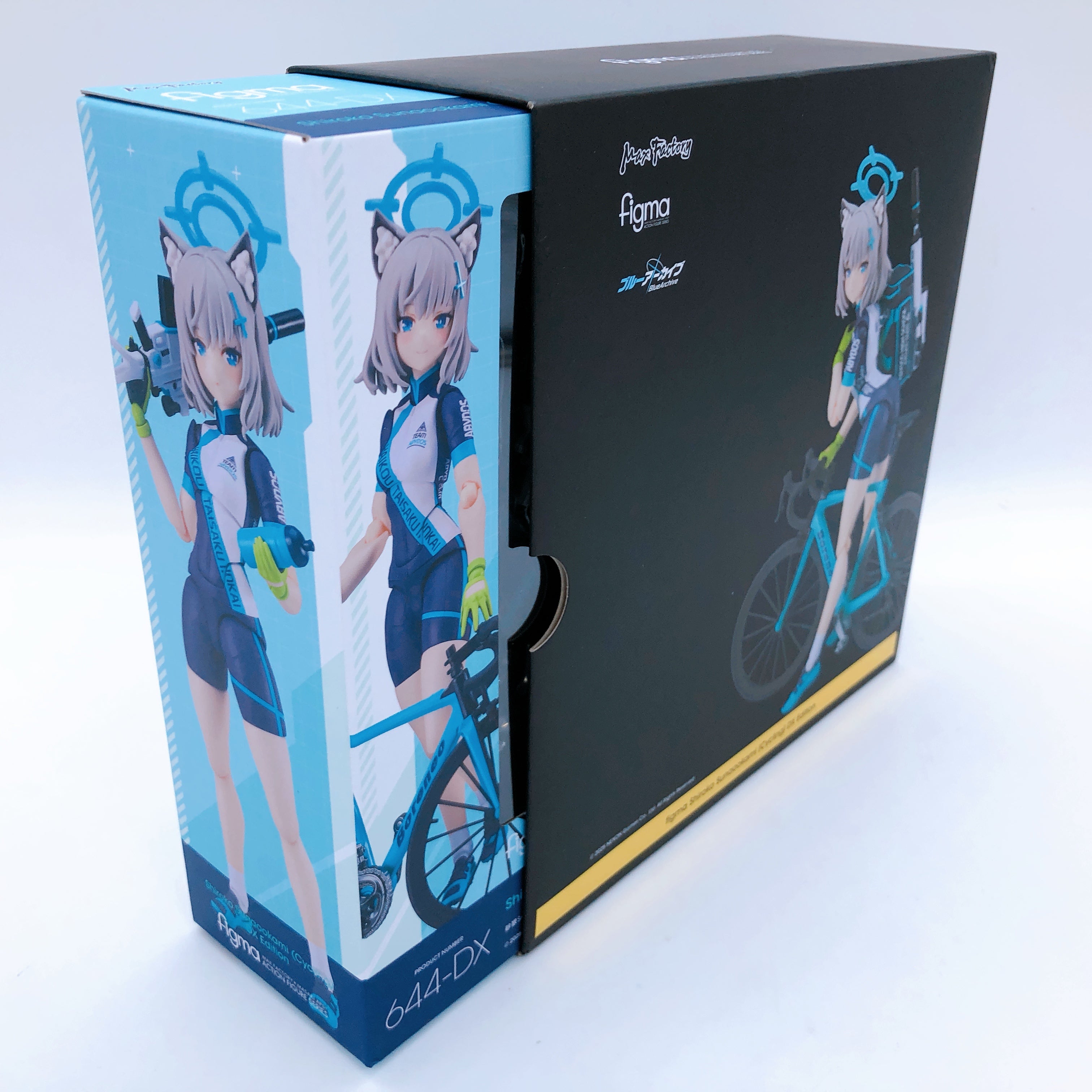 Blue Archive Shiroko Sunaookami Cycling DX Edition figma 644-DX Figure Japan NEW