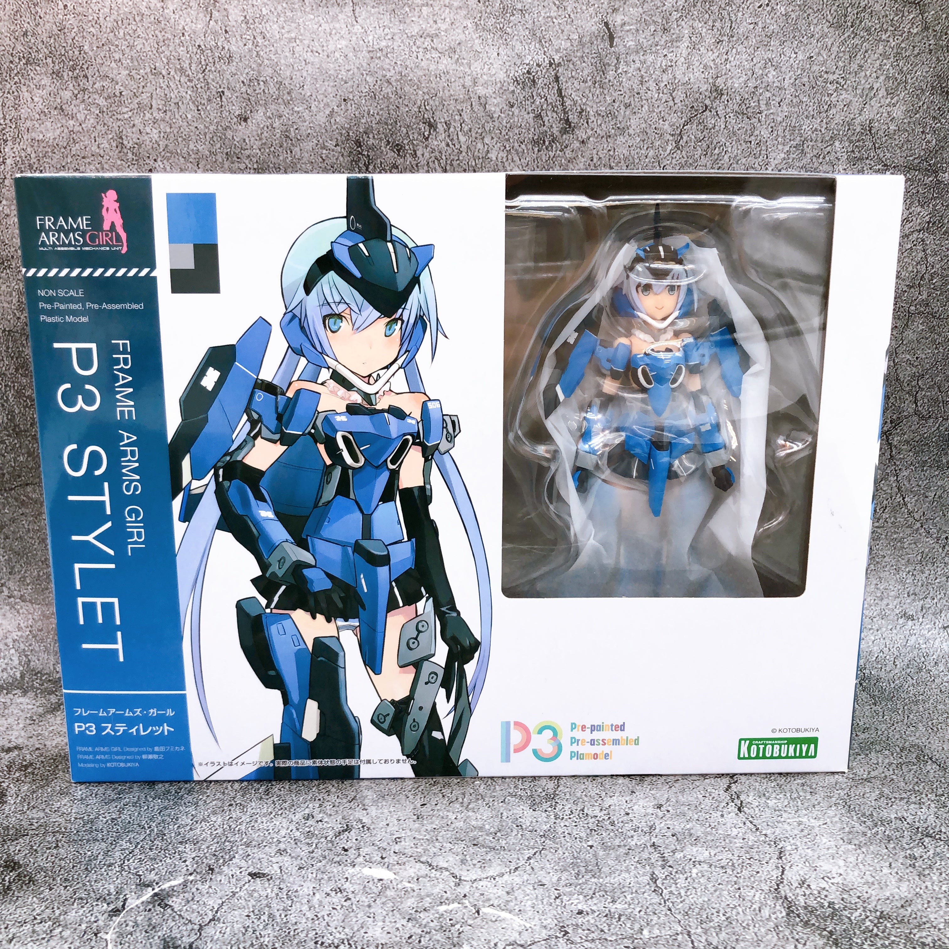 Frame Arms Girl P3 Stylet KOTOBUKIYA Non Scale Model Kit Japan Sealed NEW