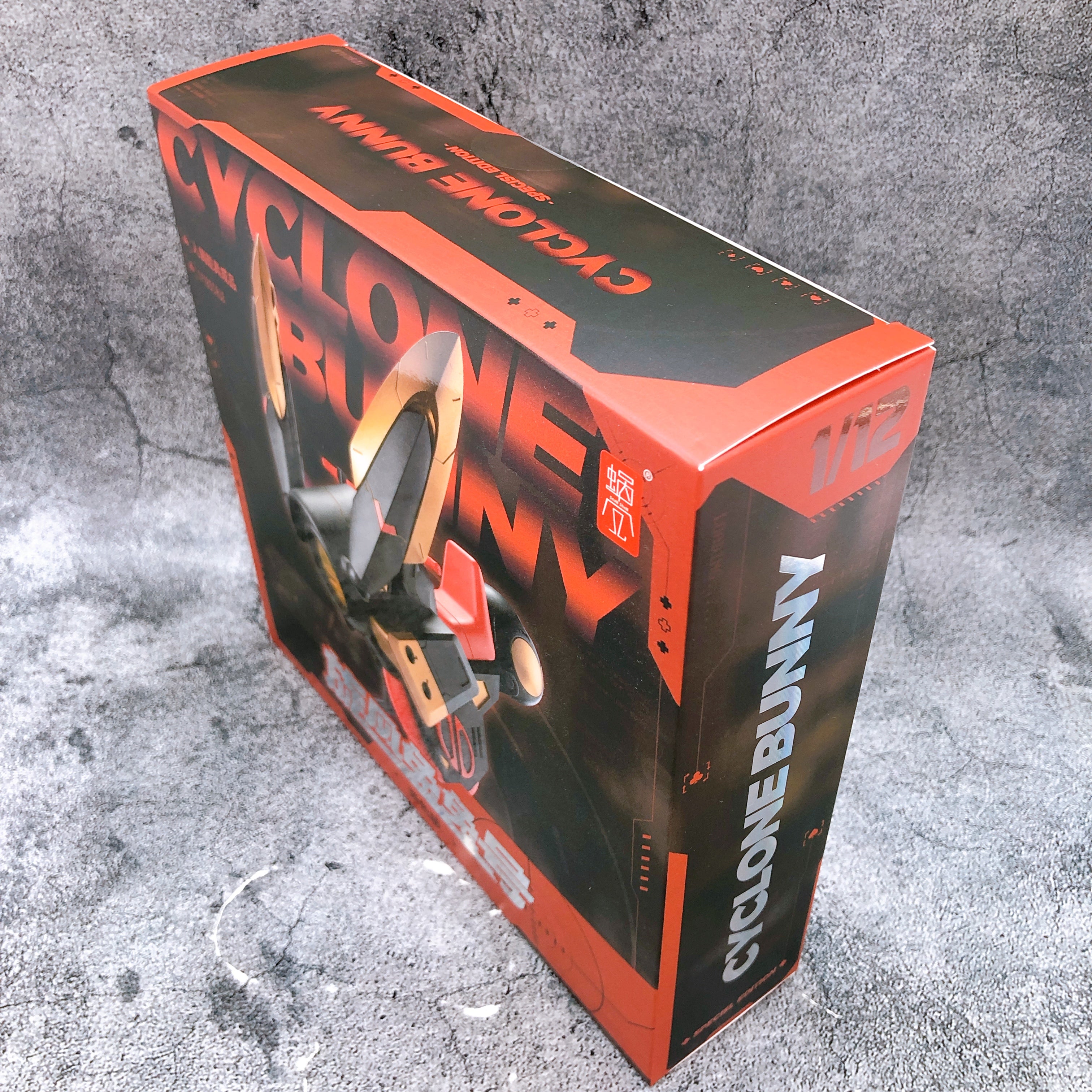 Cyclone Bunny & Gear Set Deluxe Black ver. 1/12 Figure Snail Shell Japan Sealed