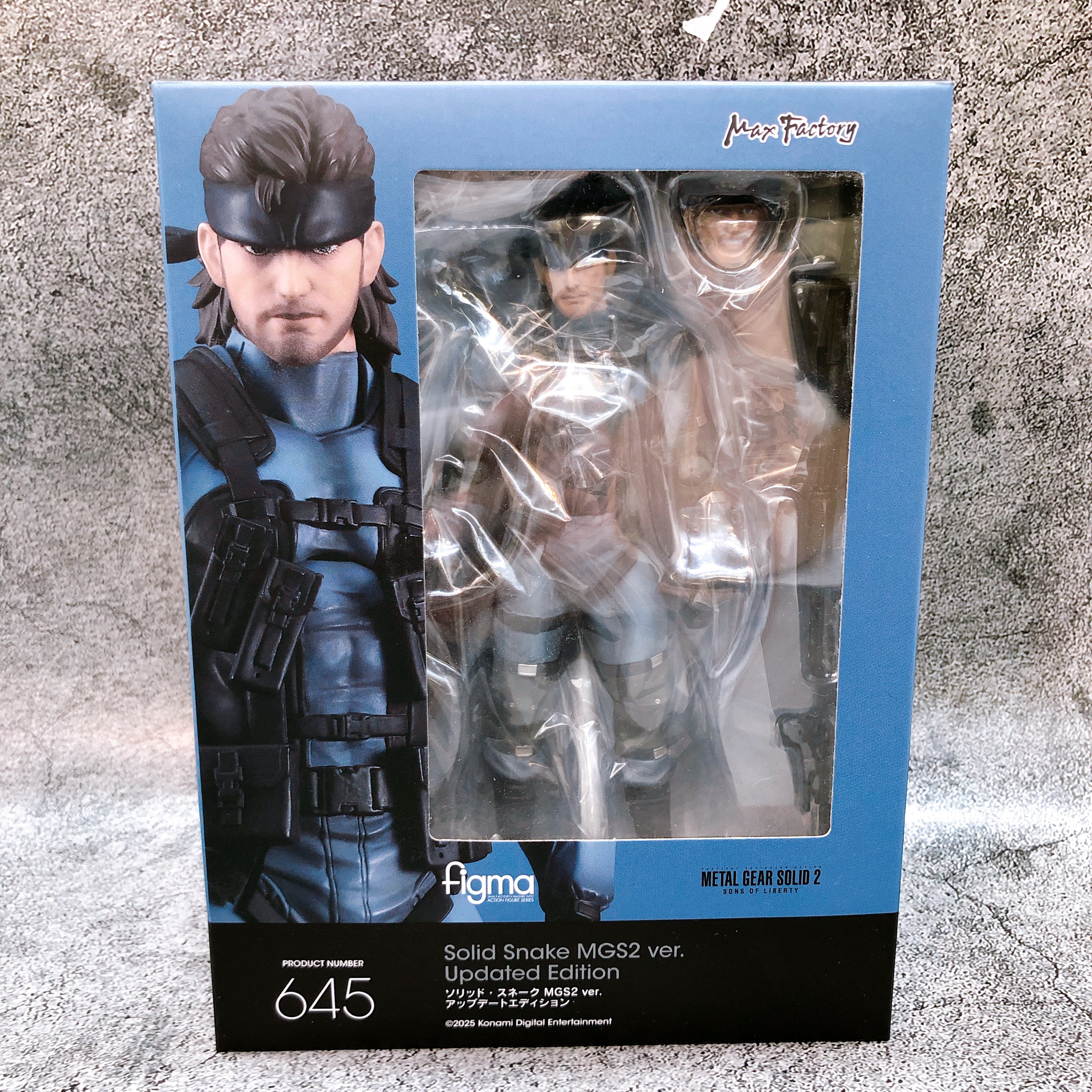 metal gear solid figma Metal Gear Solid Snake MGS2 ver. Updated Edition figma 645 Action Figu