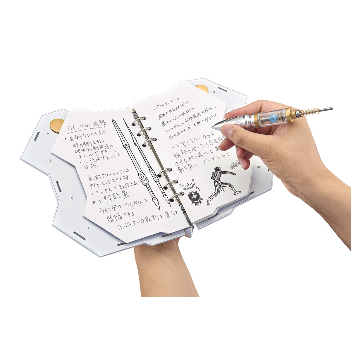 Wingman Drim Note&Drim Pen BANDAI Japan AUTHENTIC FASTSHIP Sealed NEW