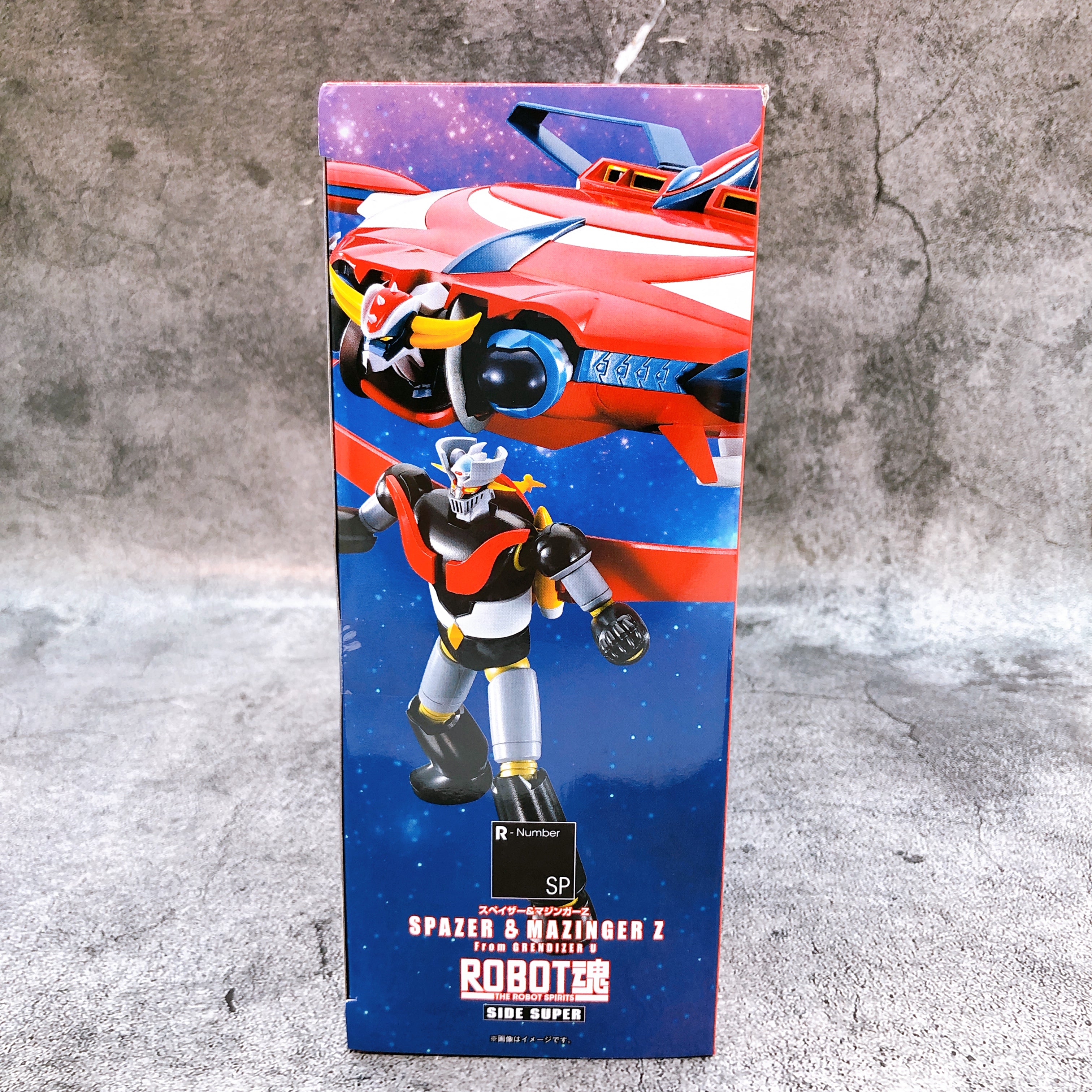 Spazer & Mazinger Z from Grendizer U Robot Spirits Action Figure Bandai Japan