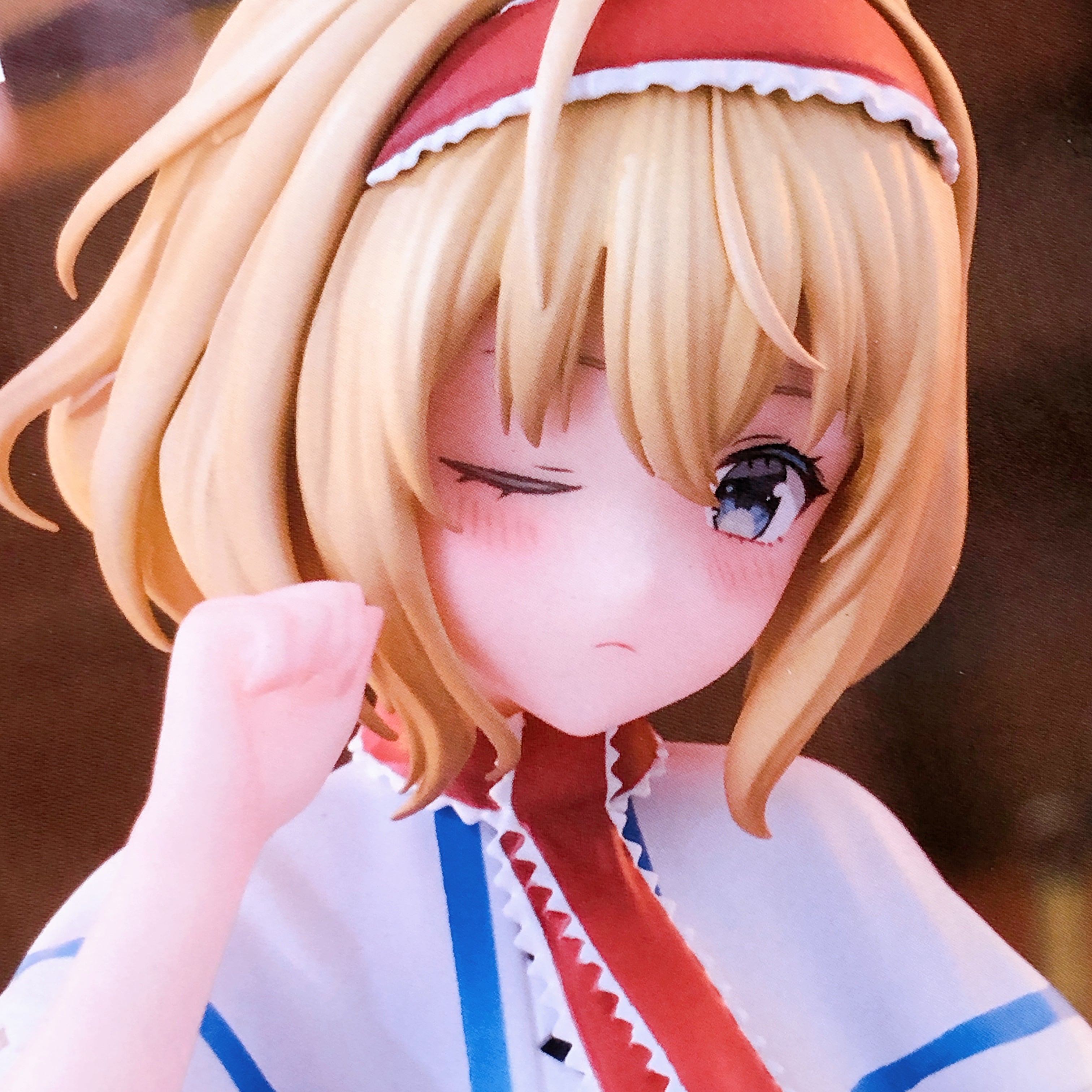 Touhou Project Alice Margatroid Noodle Stopper Figure FuRyu Japan NEW FASTSHIP