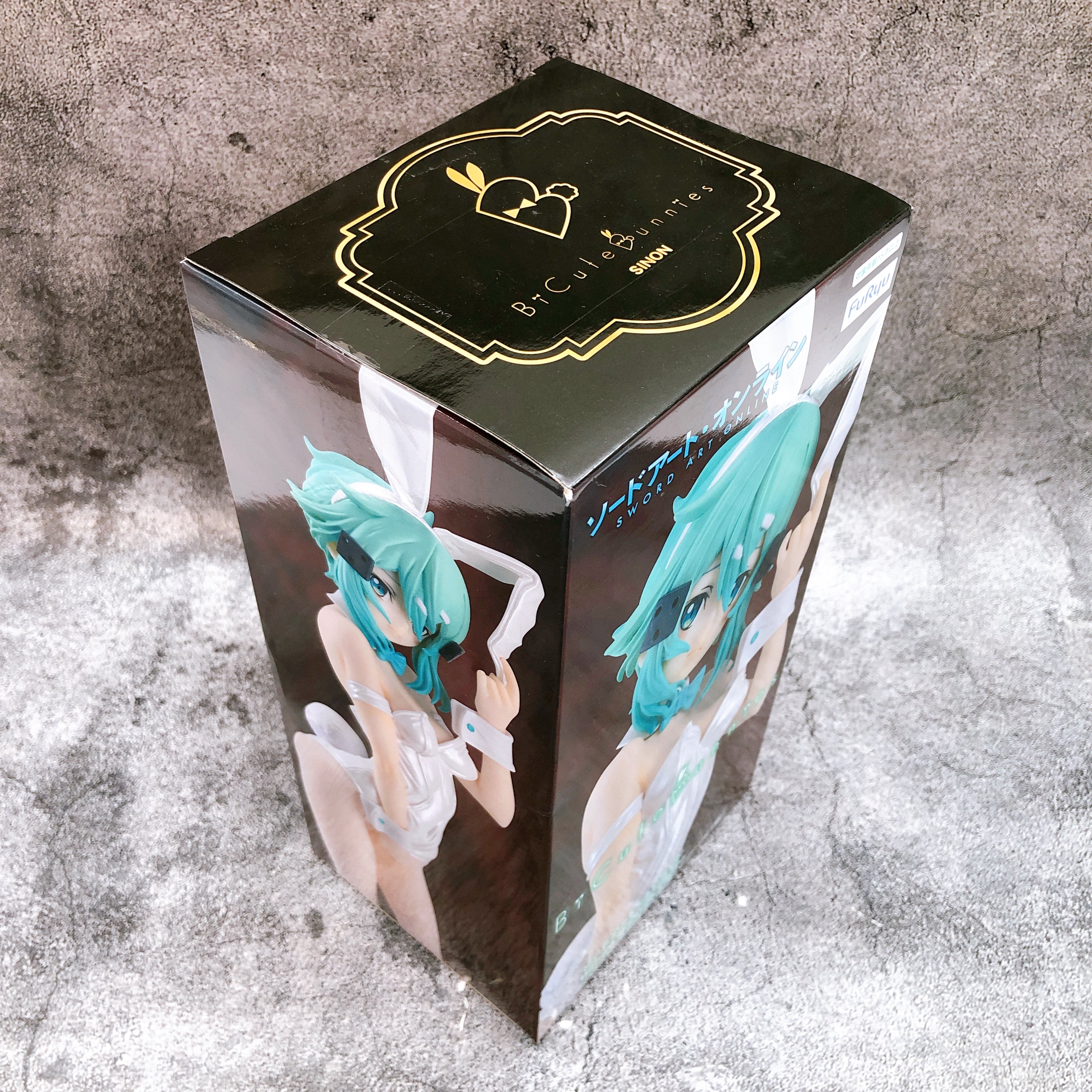 Sword Art Online Sinon White Pearl Ver. BiCute Bunnies Figure FuRyu NEW FASTSHIP