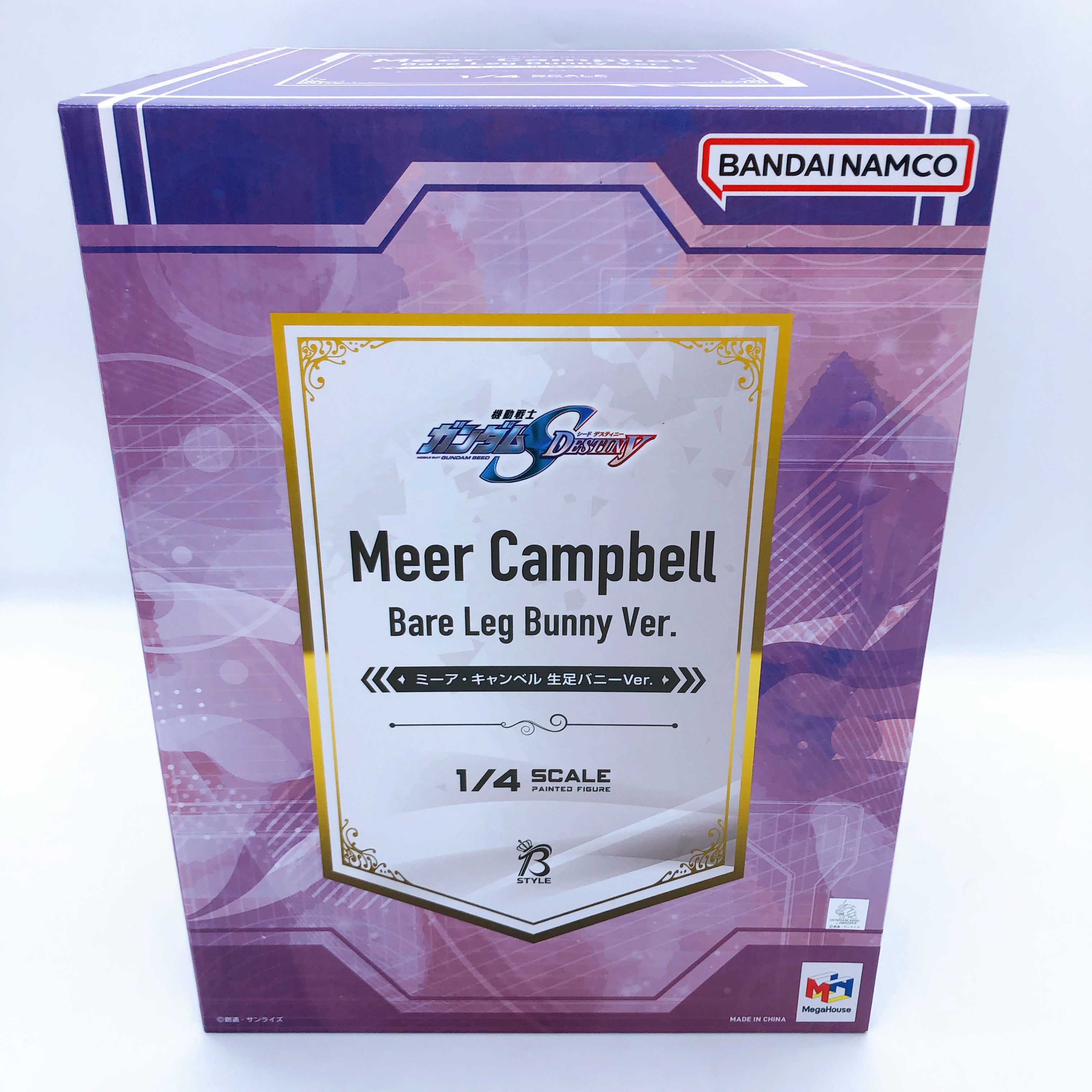Gundam Seed Destiny Meer Campbell Bare Leg Bunny Ver. 1/4 Scale Figure Japan