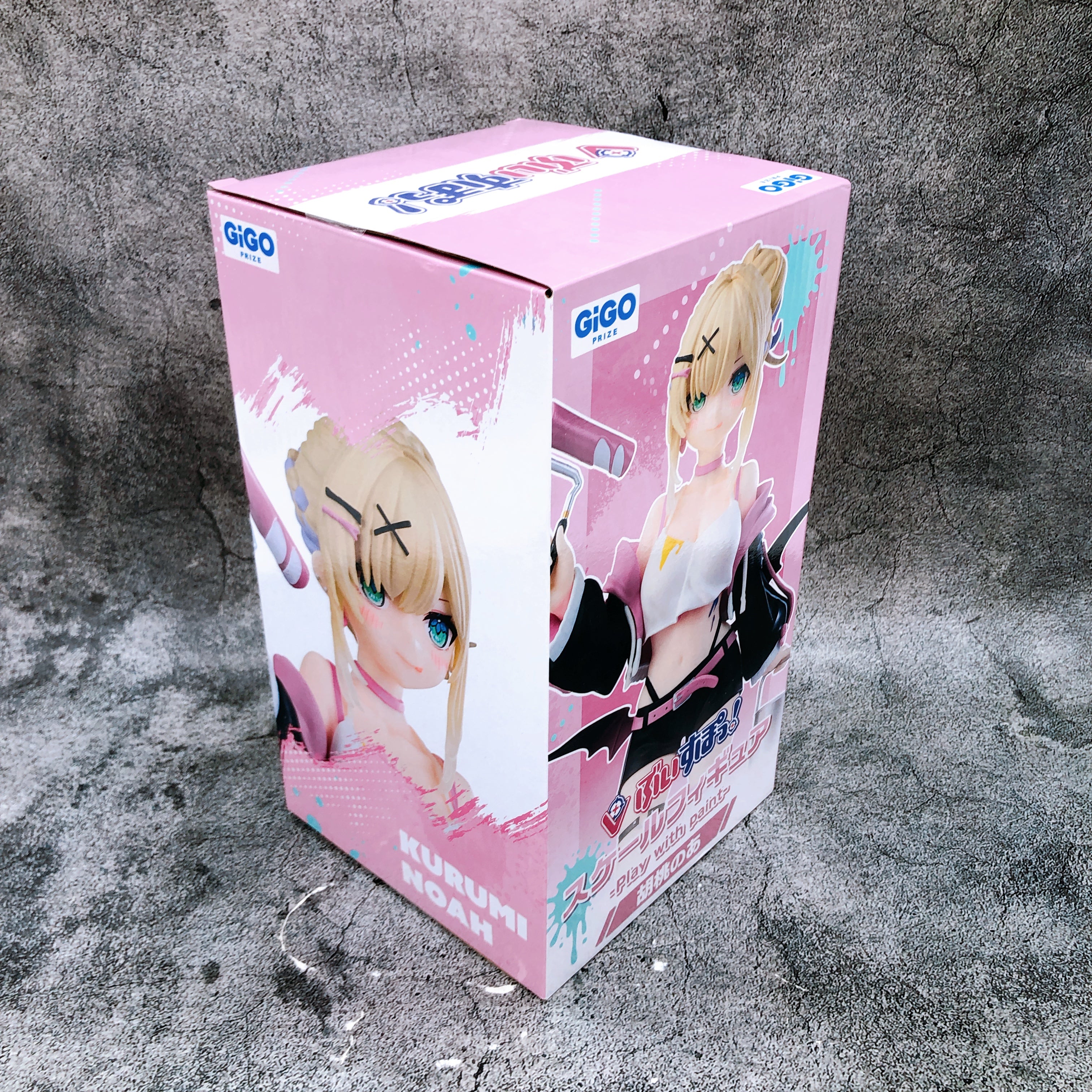 VSPO! Kurumi Noah Scale Figure Play with paint GiGO Japan Sealed FASTSHIP NEW