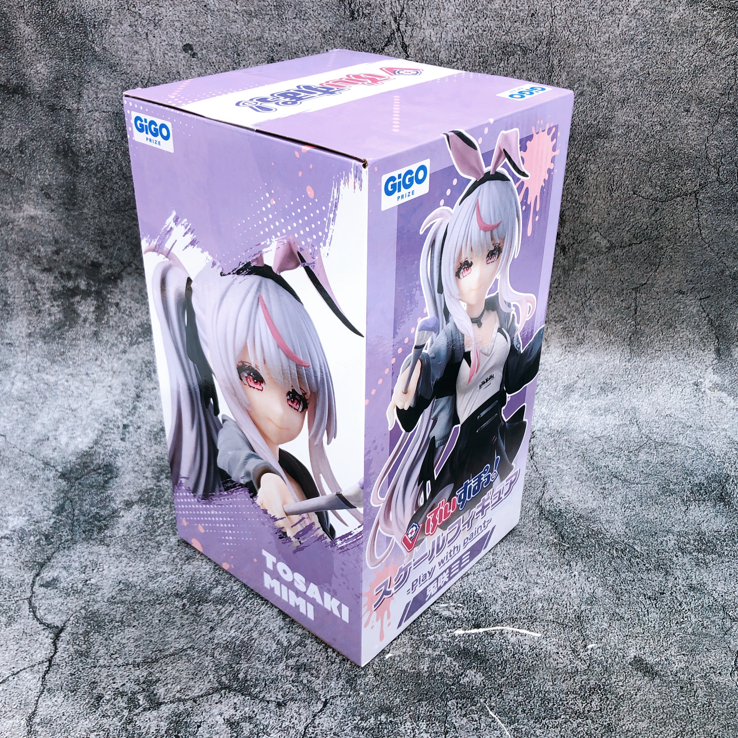 VSPO! Tosaki Mimi Play with paint Figure GiGO Limited Japan Sealed FASTSHIP