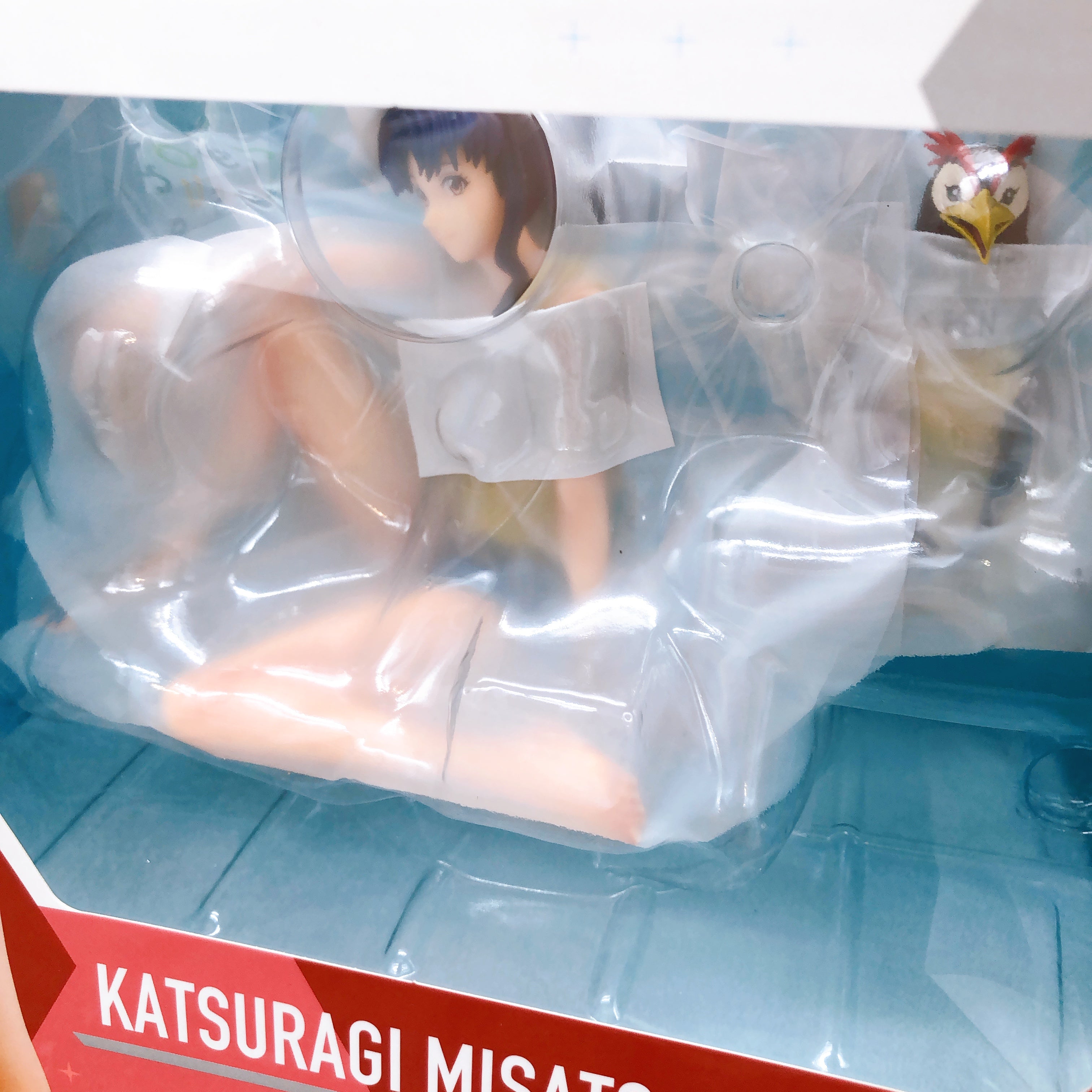 MegaHouse Gals series Evangelion Misato Katsuragi & Pen Pen ver.2 Figure NEW