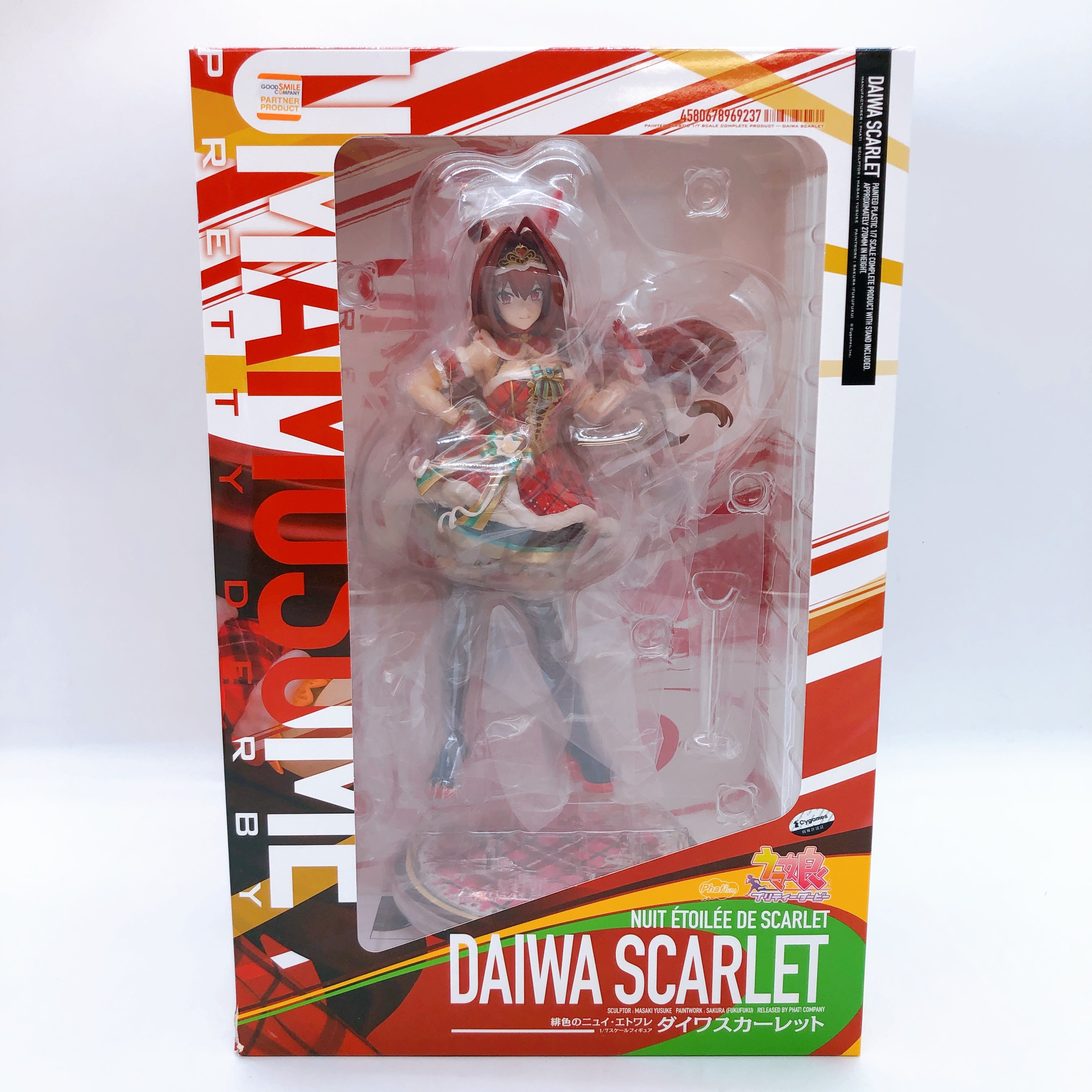 Uma Musume Daiwa Scarlet Nuit Etoile 1/7 Scale Figure Phat Company Japan GENUINE