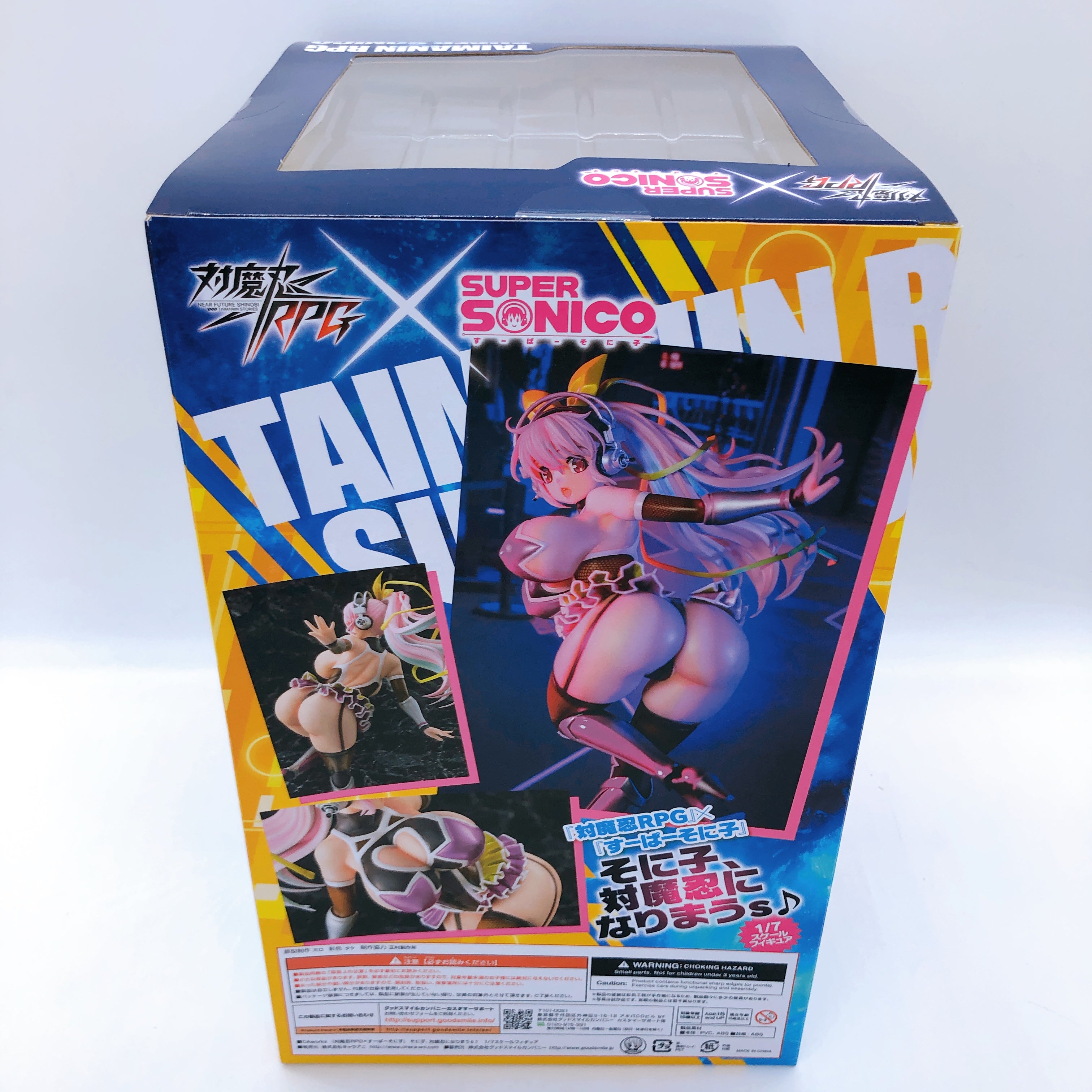 (w/Bonus) CAworks Taimanin RPG x Super Sonico Figure Chara Ani Limited Set NEW