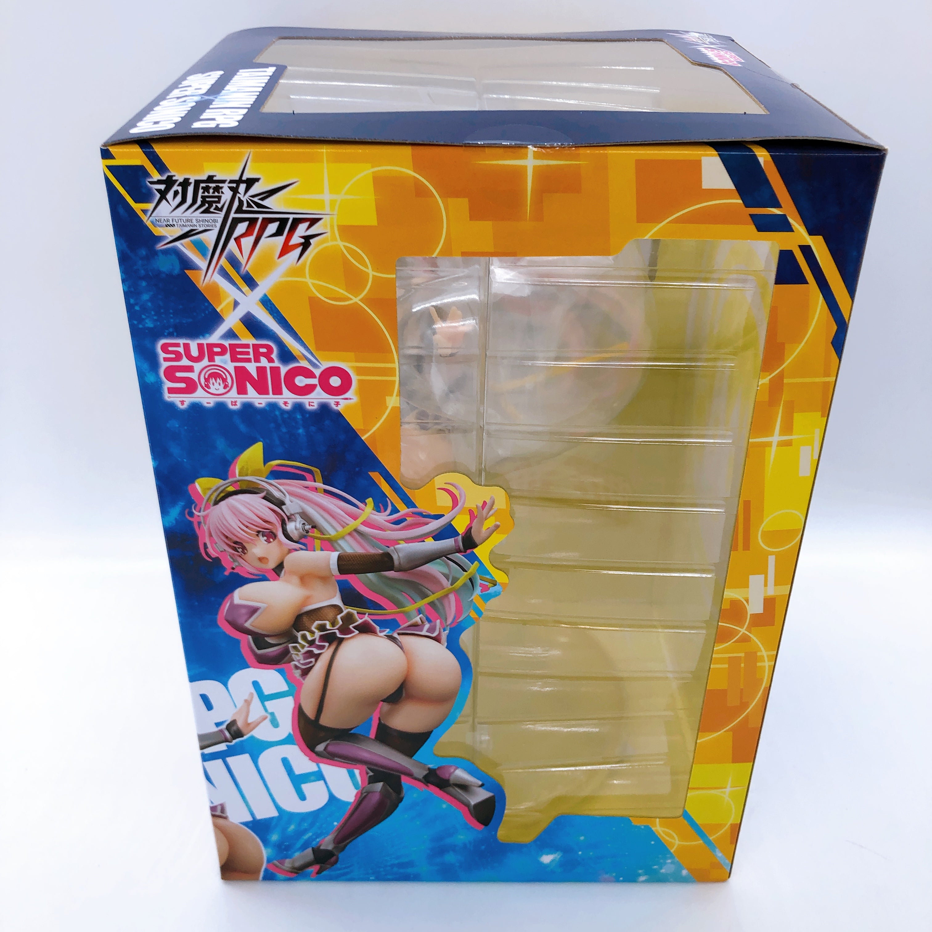 (w/Bonus) CAworks Taimanin RPG x Super Sonico Figure Chara Ani Limited Set NEW