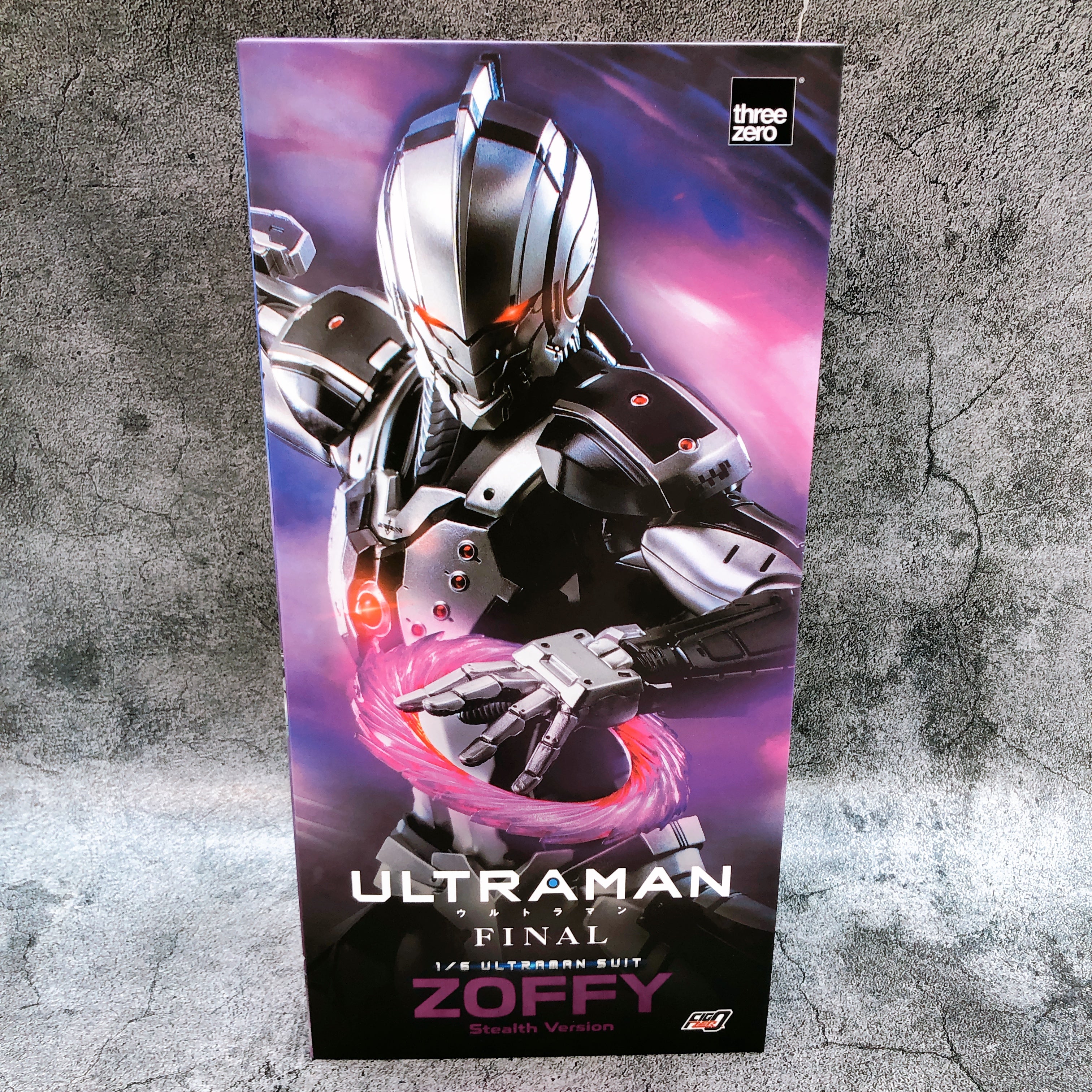 Ultraman Final 1/6 Suit ZOFFY Stealth Version Figzero Action Figure Threezero
