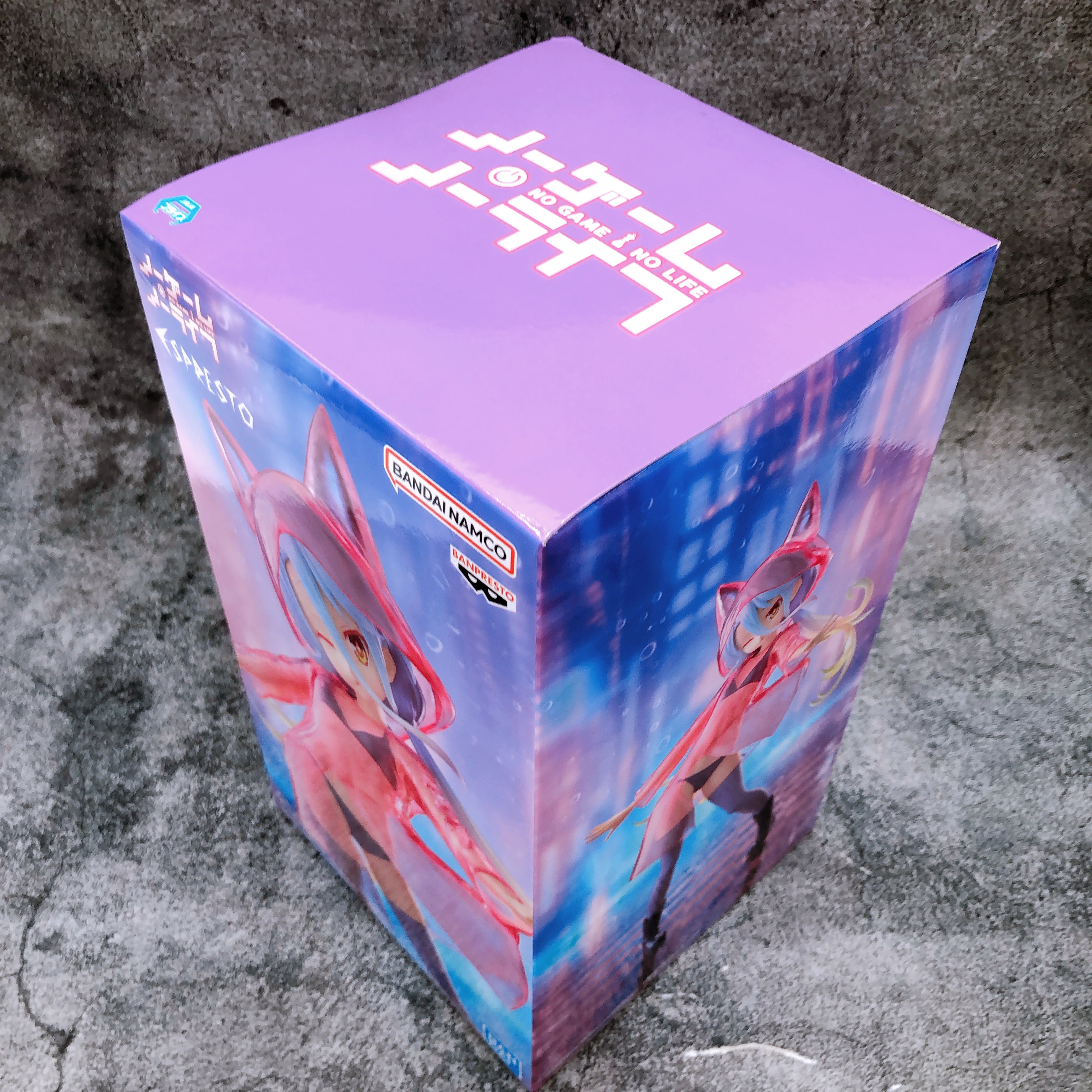 No Game No Life Shiro ESPRESTO Glittery Raincoat Banpresto Figure FASTSHIP NEW