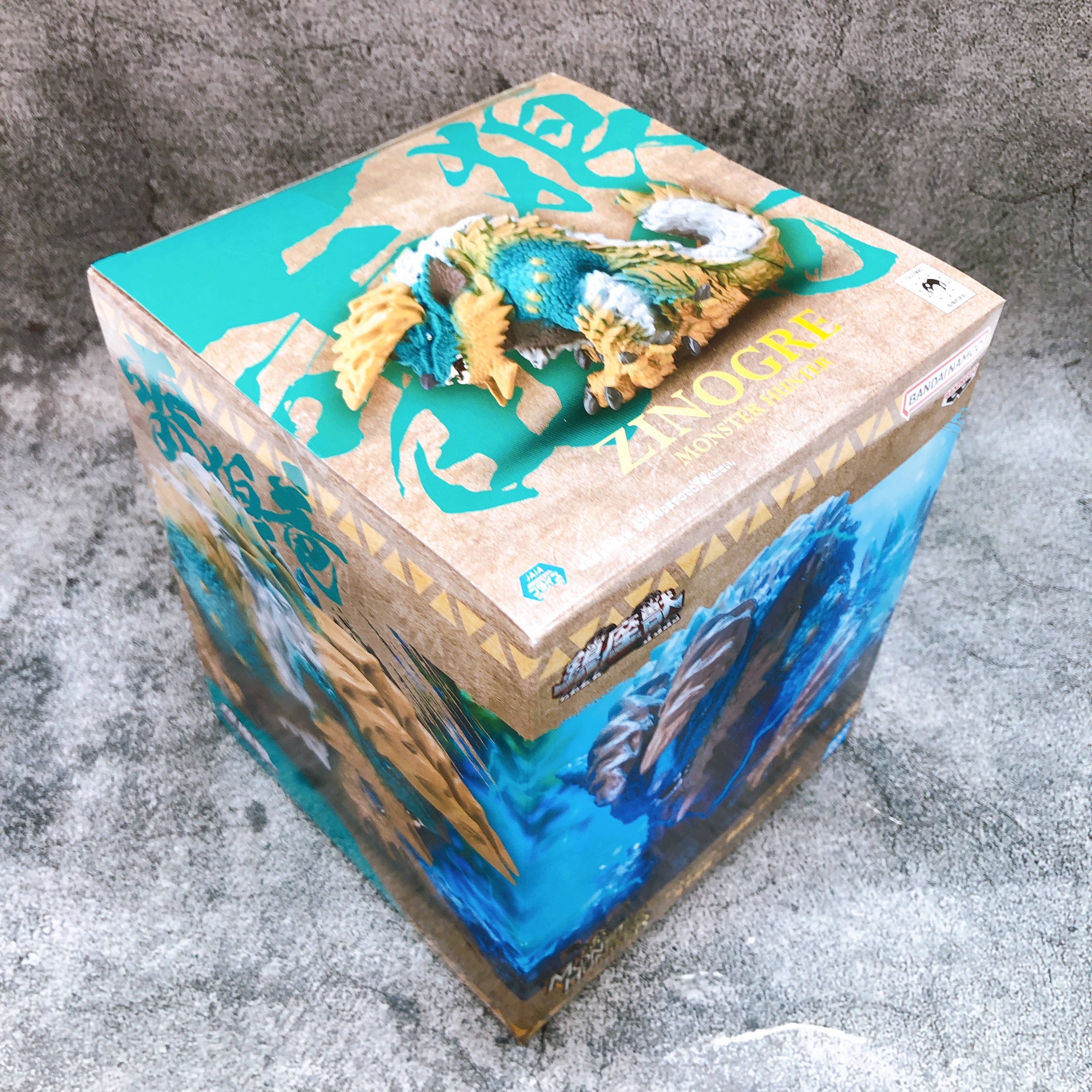 CHINZAJU Monster Hunter ZINOGRE Figure BANPRESTO NEW