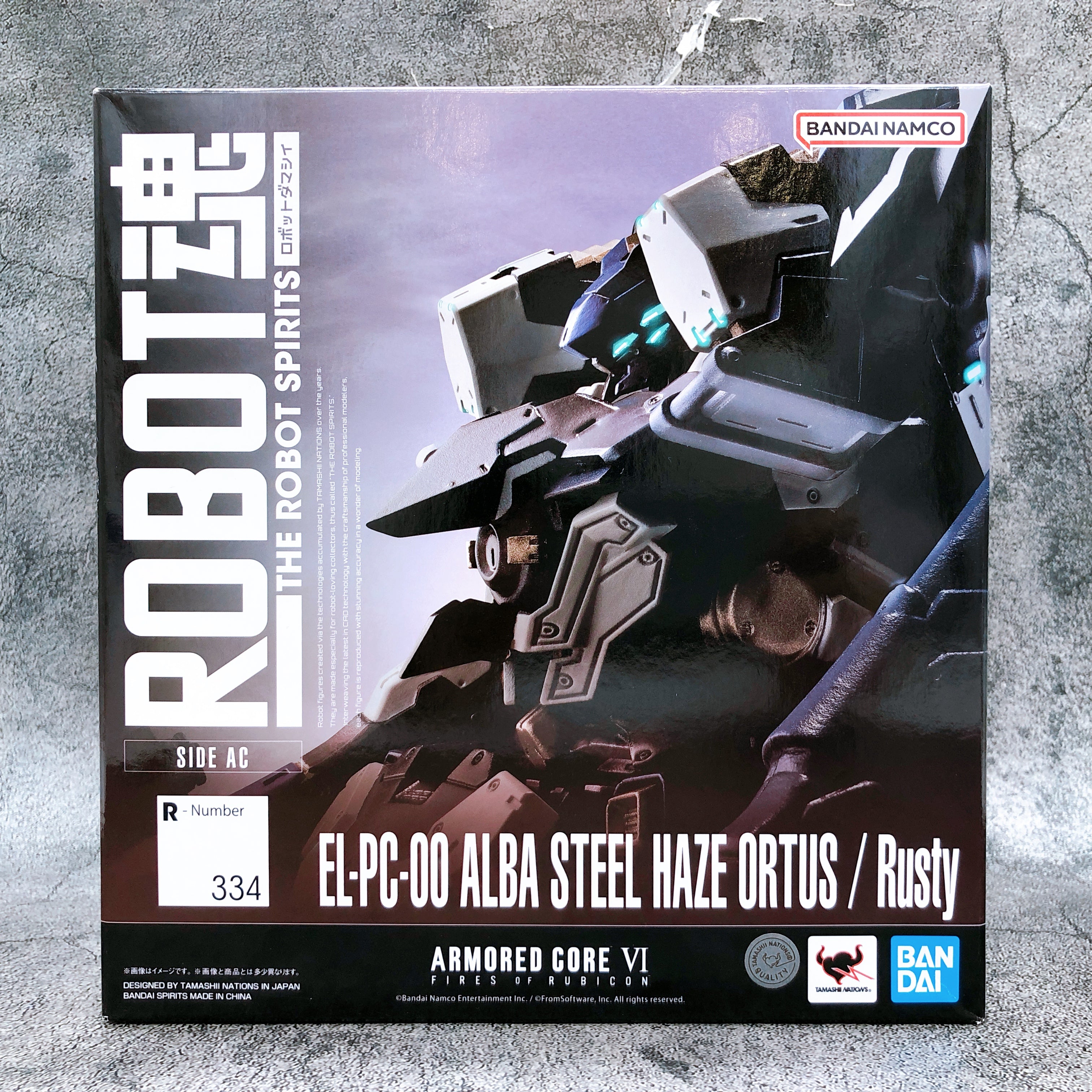 ROBOT SPIRITS EL-PC-00 ALBA STEEL HAZE ORTUS / Rusty Armored Core Acti