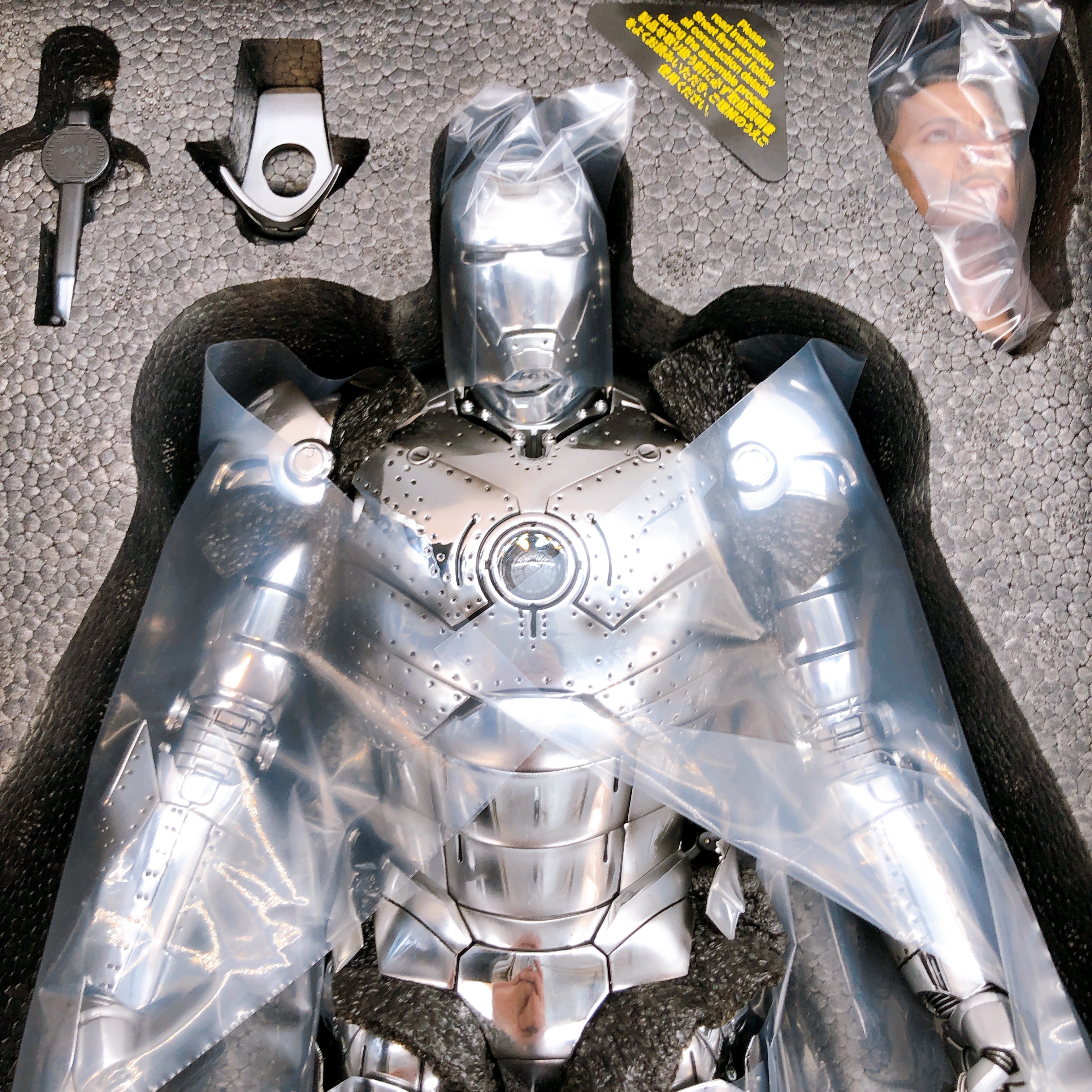 HOT TOYS IRON MAN MARK 2 II 2.0 DIECAST MMS733-D59 Marvel 1/6 Action Figure NEW