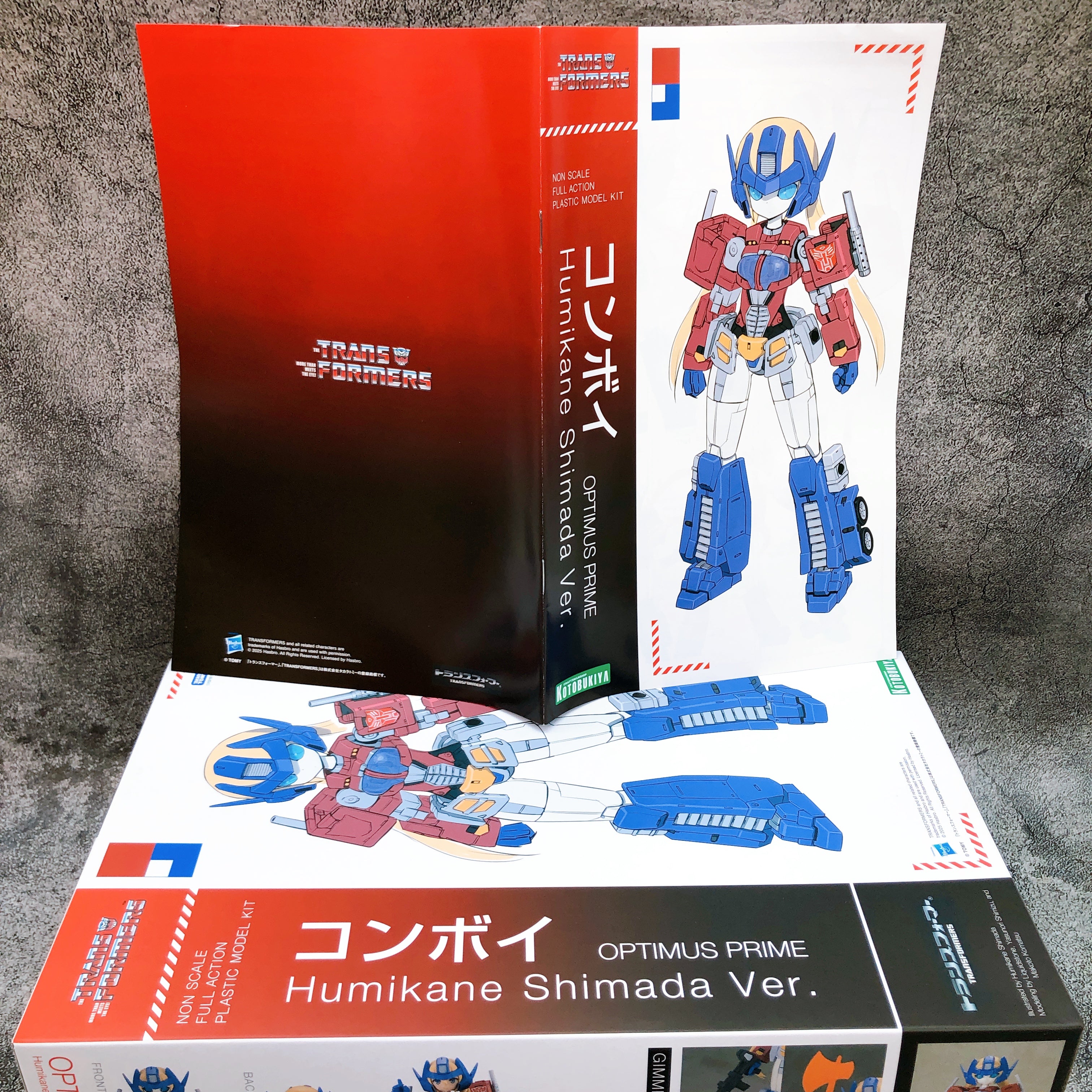 Transformers Optimus Prime Humikane Shimada Ver Model Kit KOTOBUKIYA Japan NEW