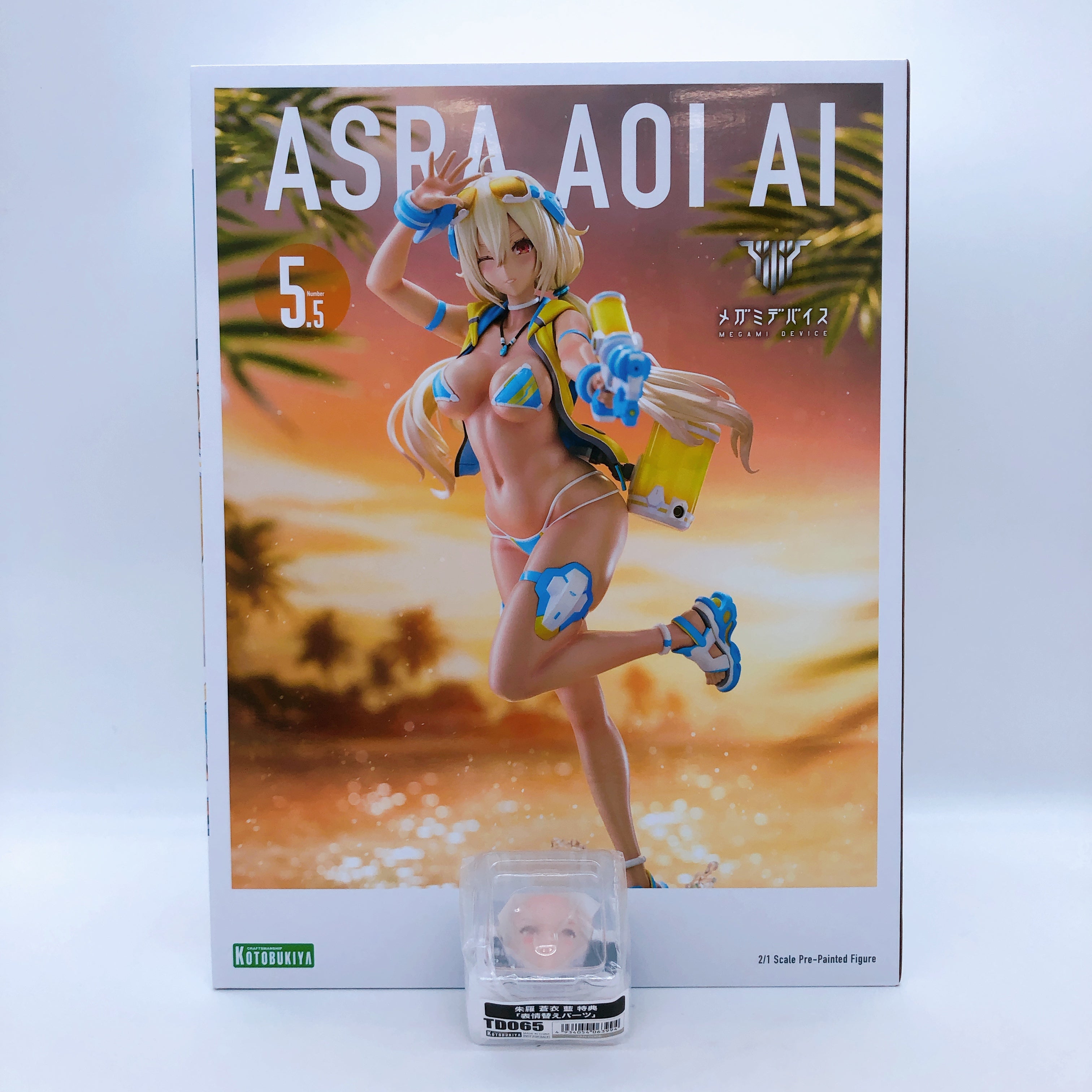 (w/Bonus) Megami Device ASRA Aoi Ai 2/1 Scale PVC Figure Number 5.5 NEW