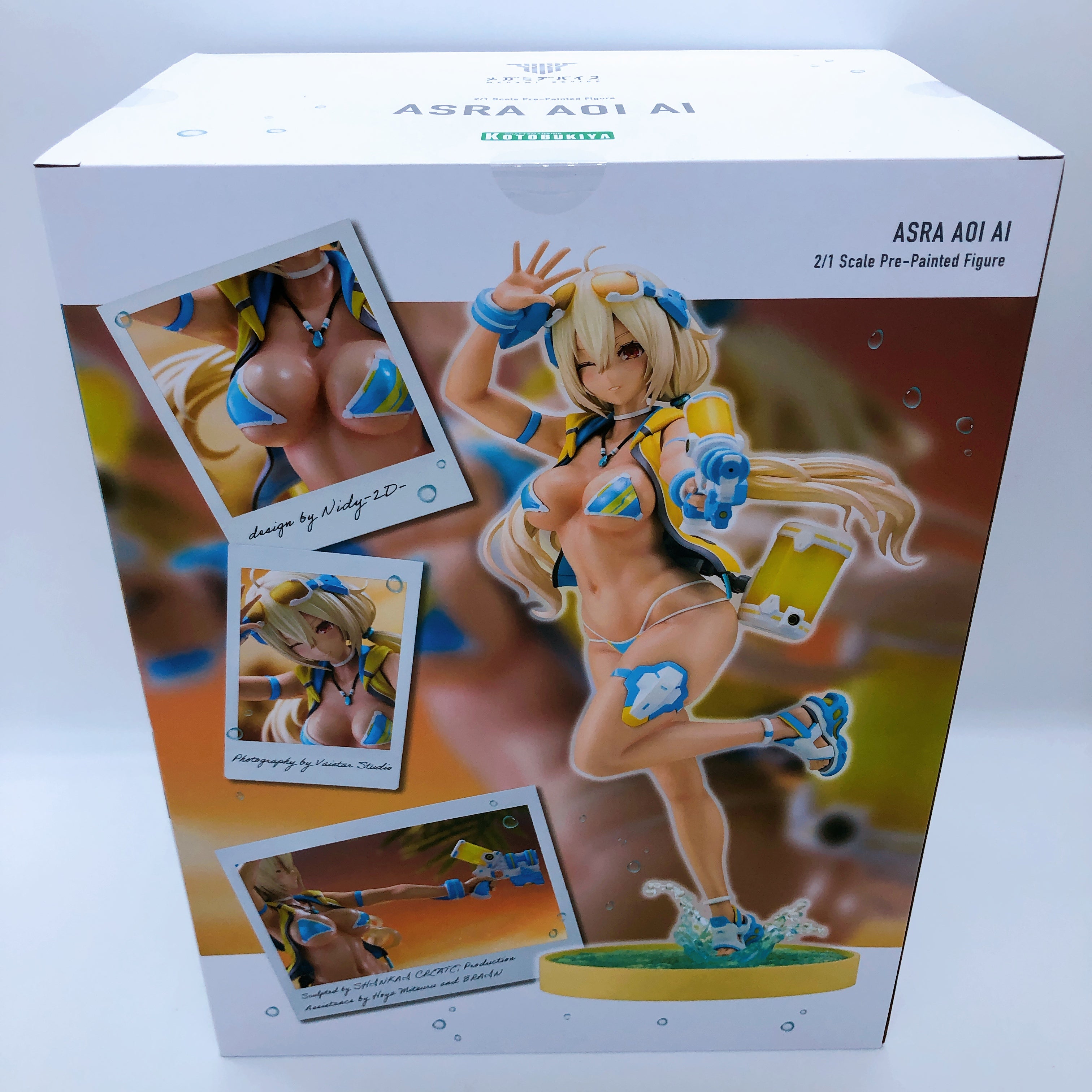 (w/Bonus) Megami Device ASRA Aoi Ai 2/1 Scale PVC Figure Number 5.5 NEW