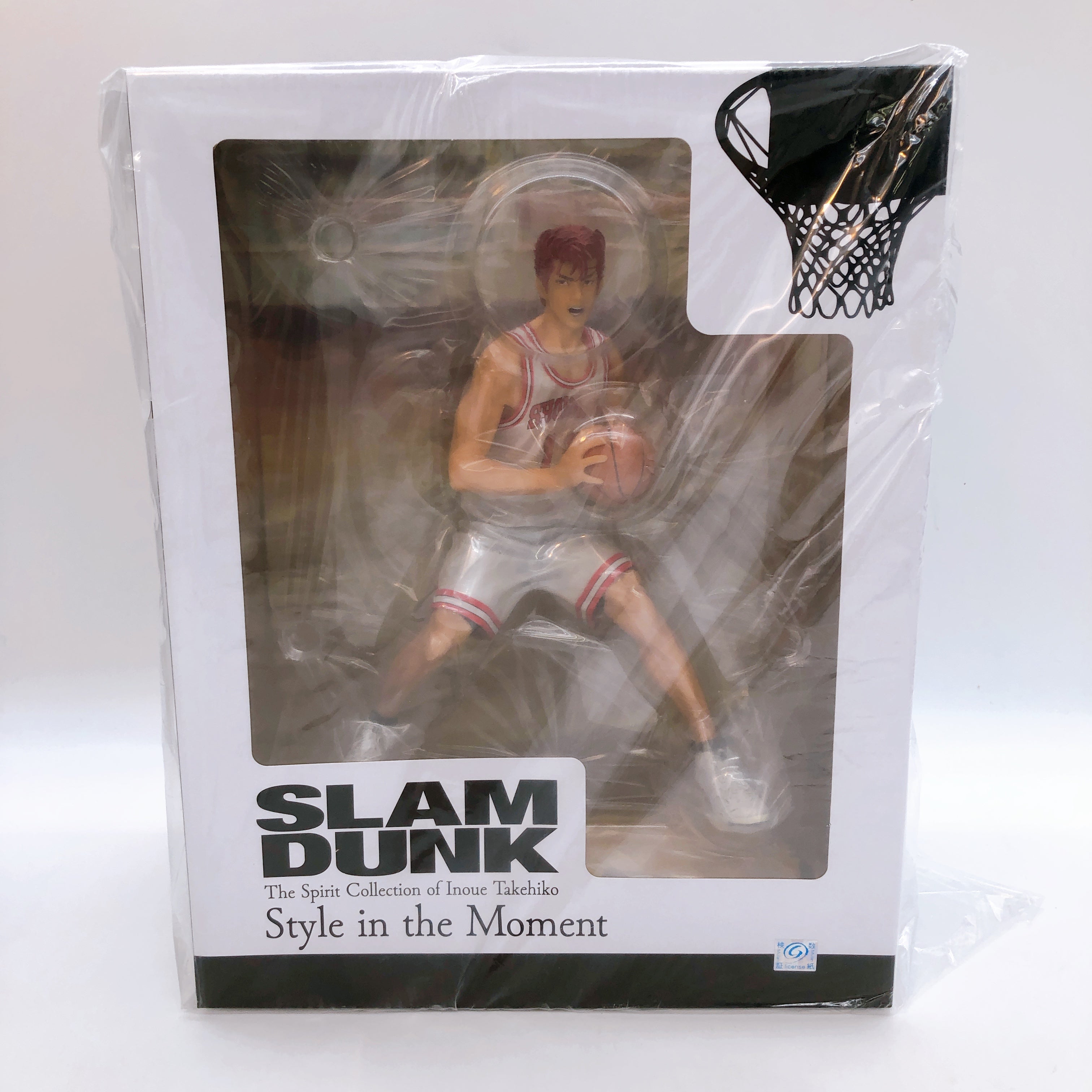 MIC Slam Dunk Hanamichi Sakuragi White Uniform Spirit Collection Figure NEW