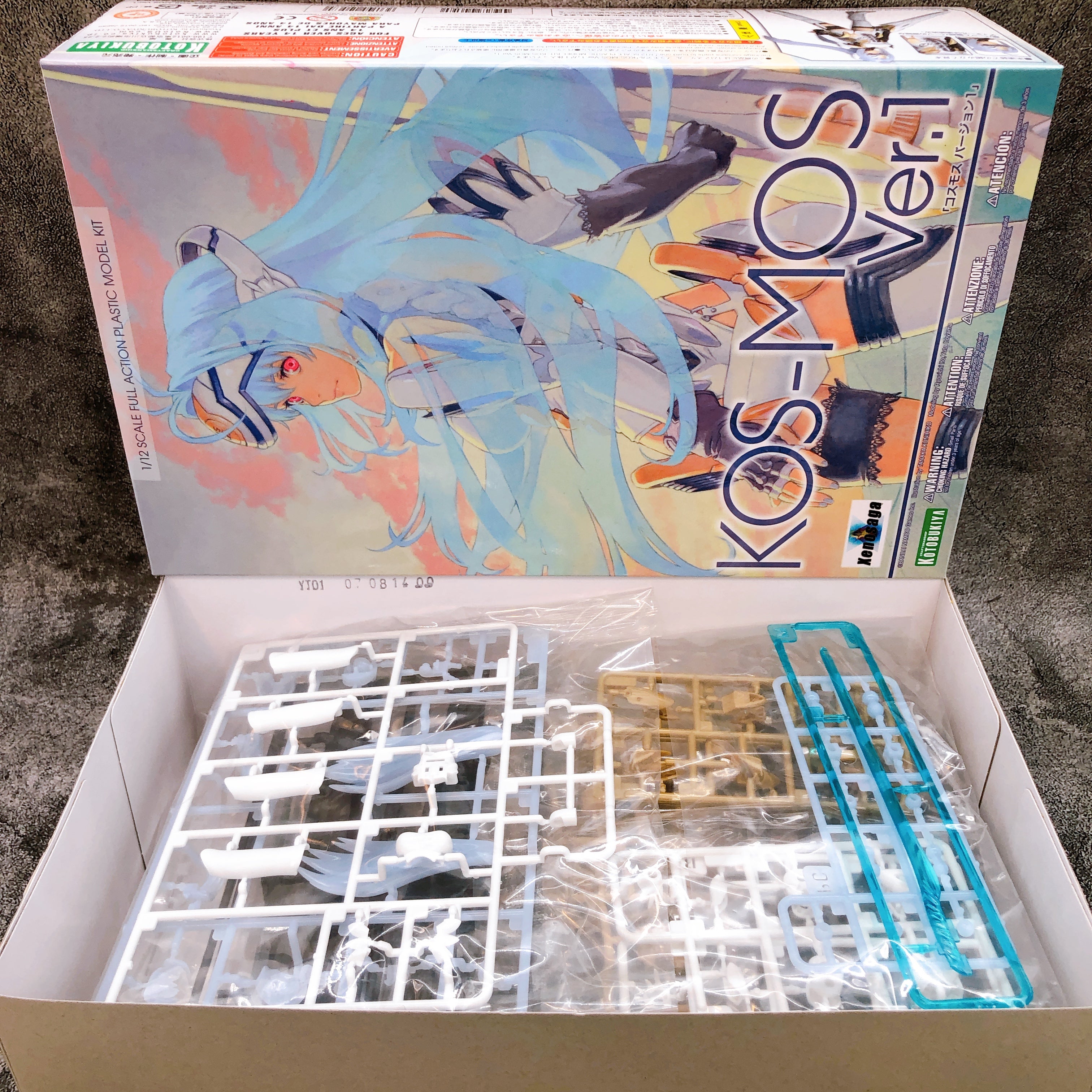 Xenosaga KOS-MOS Ver.1 1/12 Scale Full Action Model Kit KOTOBUKIYA Japan NEW