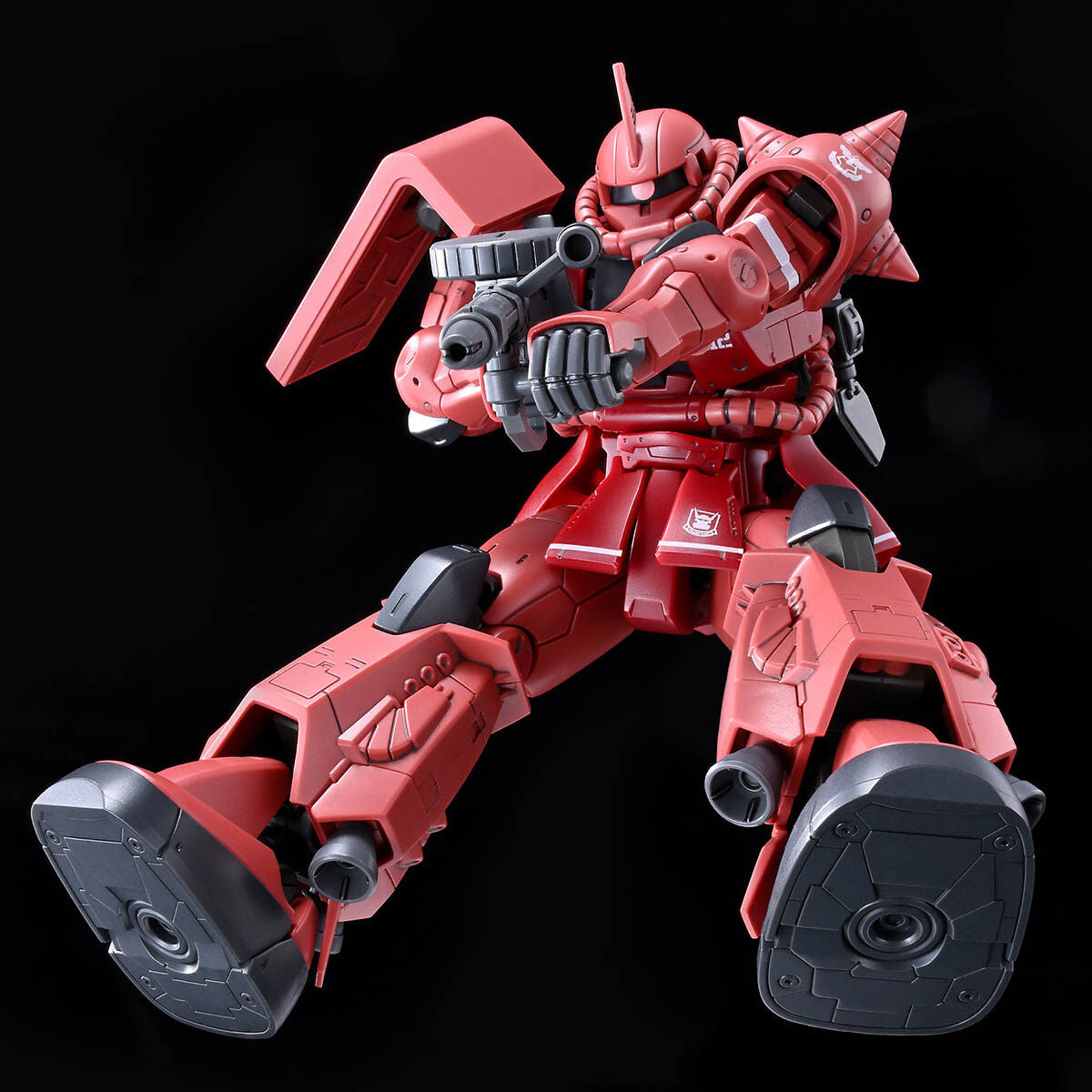 HG 1/144 Char Aznable Zaku II High Mobility Type Model Kit Premium Bandai NEW