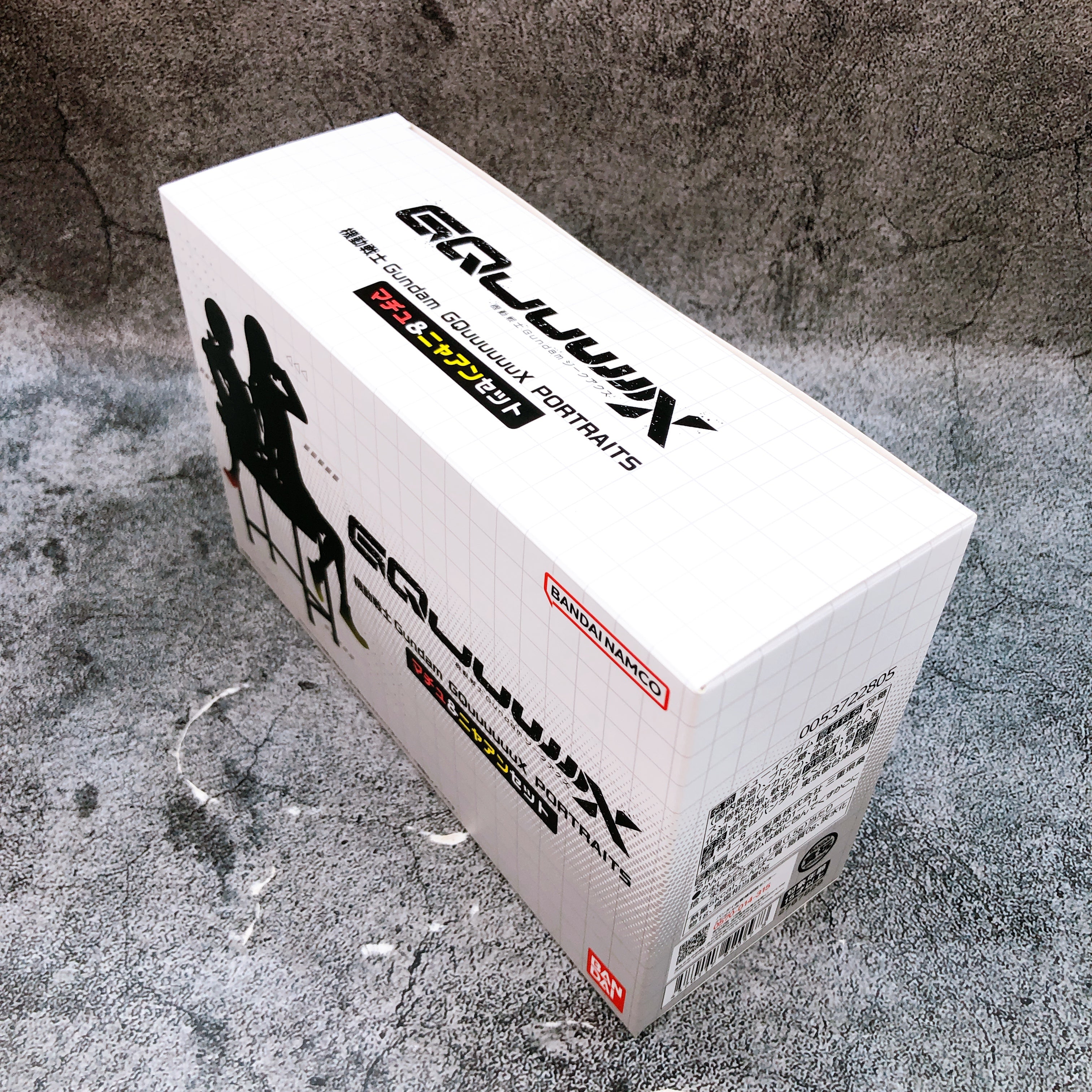 Gundam GQuuuuuuX PORTRAITS Machu & Nyaan SET PVC Figure Bandai NEW