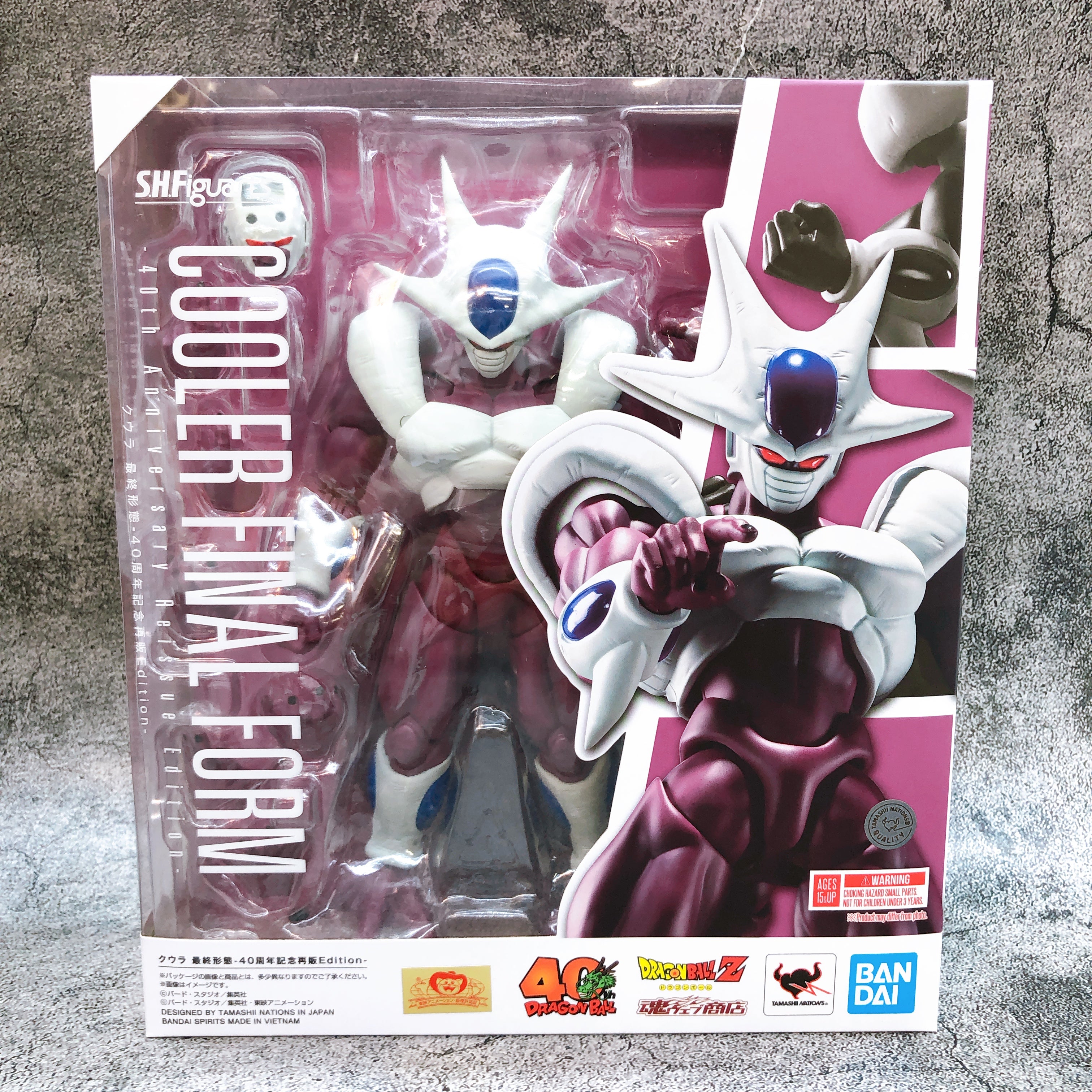 S.H.Figuarts Cooler Final Form 40th Anniversary Reissue Edition Dragon Ball NEW