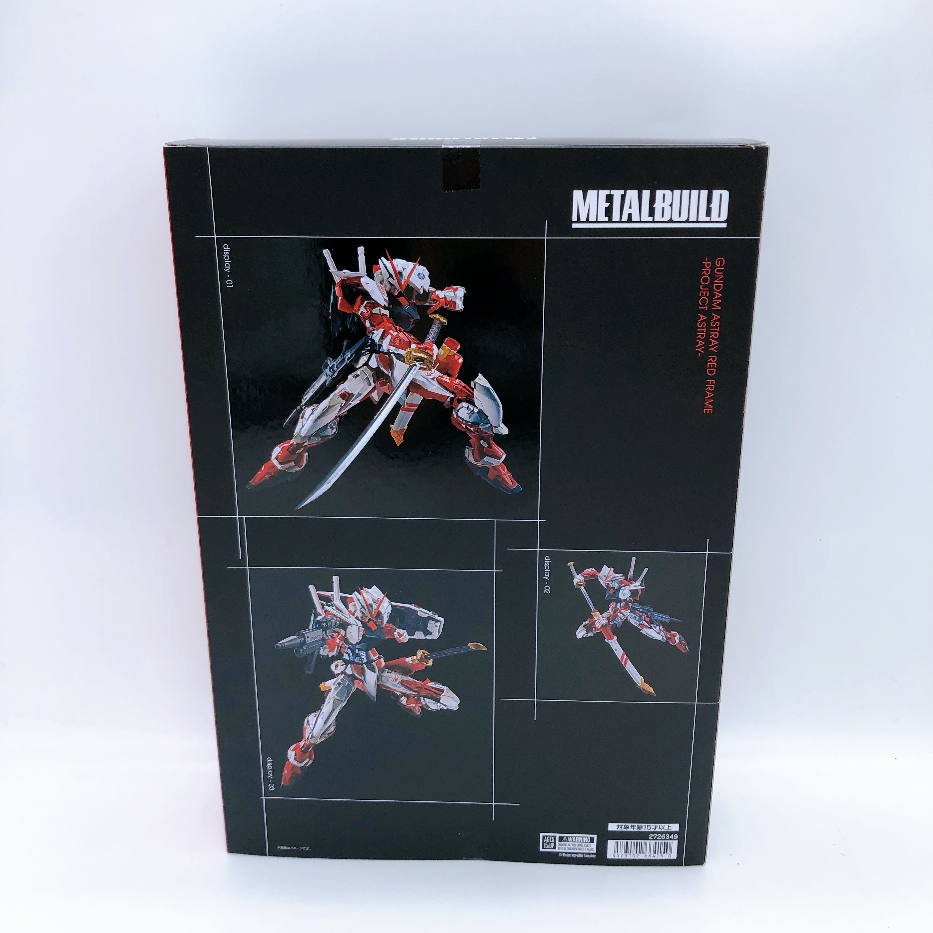 Metal Build Gundam Astray Red Frame Gundam SEED Action Figure Japan Sealed NEW