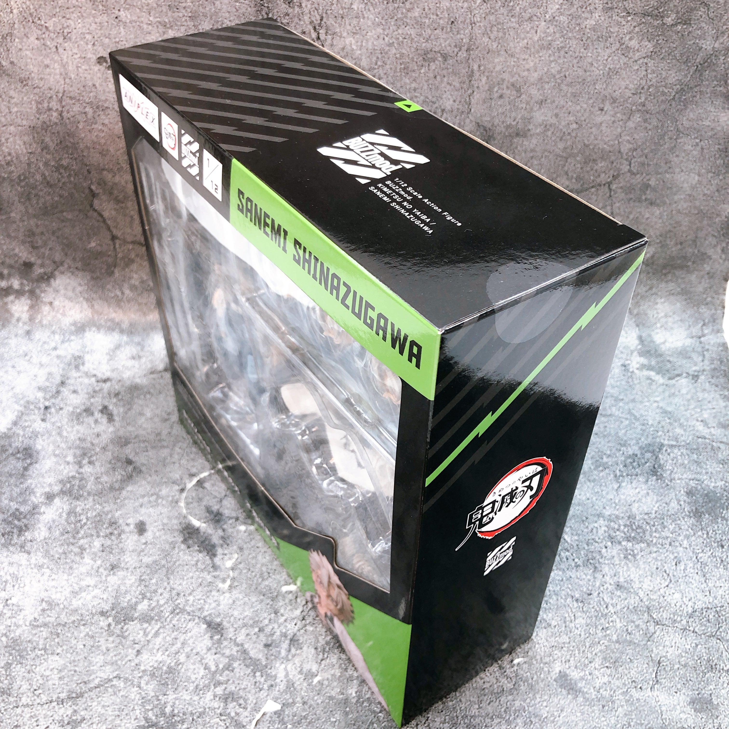 Demon Slayer Sanemi Shinazugawa BUZZmod 1/12 Scale Action Figure Aniplex Japan