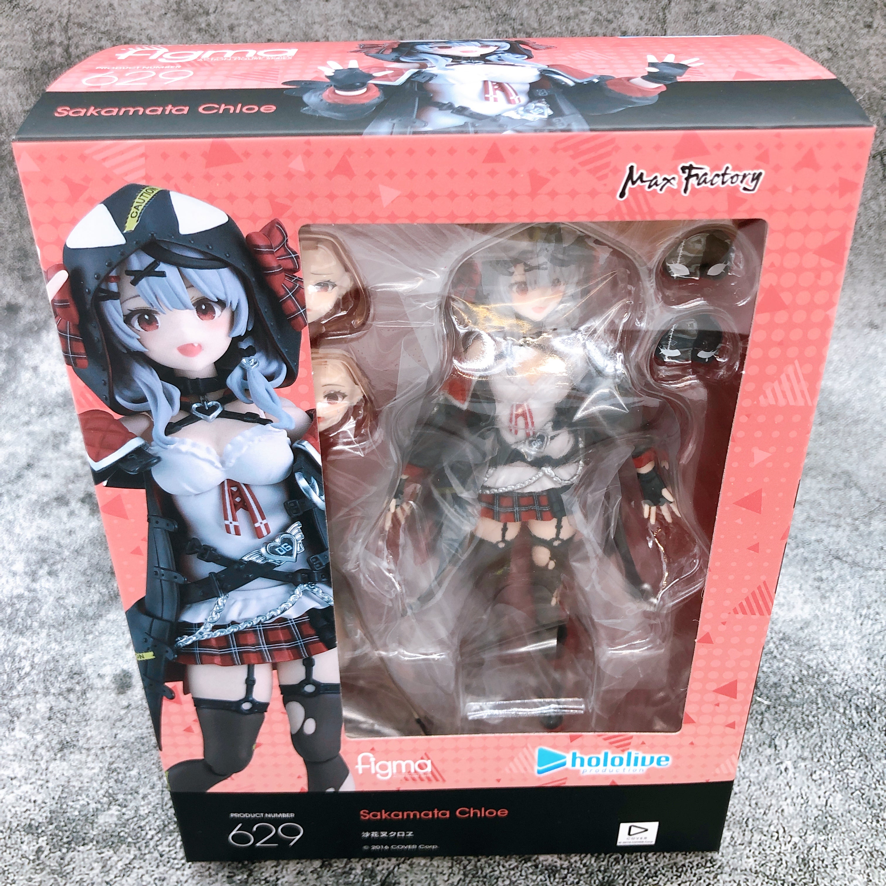 (w/Bonus) hololive Sakamata Chloe figma 629 Action Figure Max Factory Japan NEW