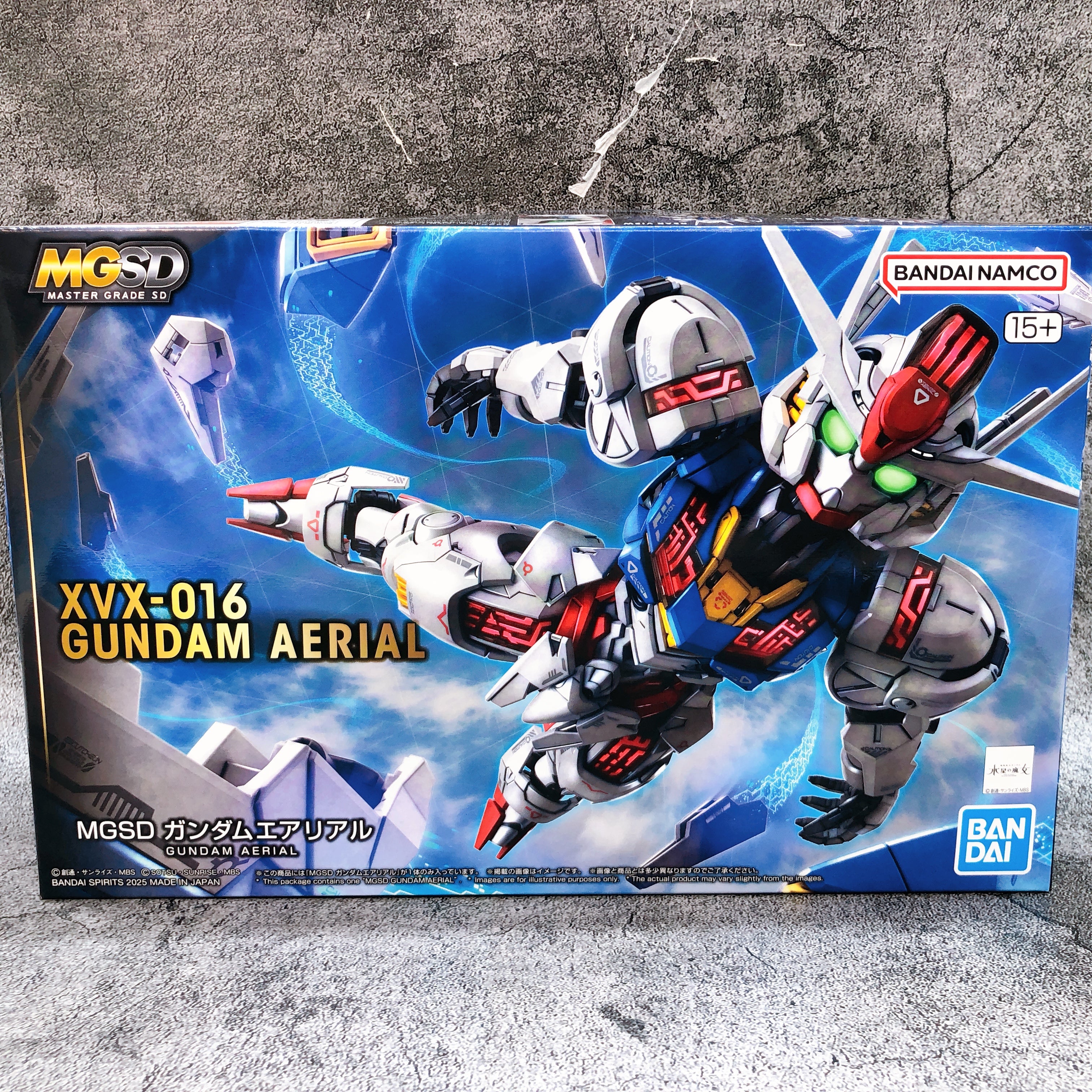 MGSD Gundam Aerial XVX-016 The Witch from Mercury Model Kit Bandai Japan NEW
