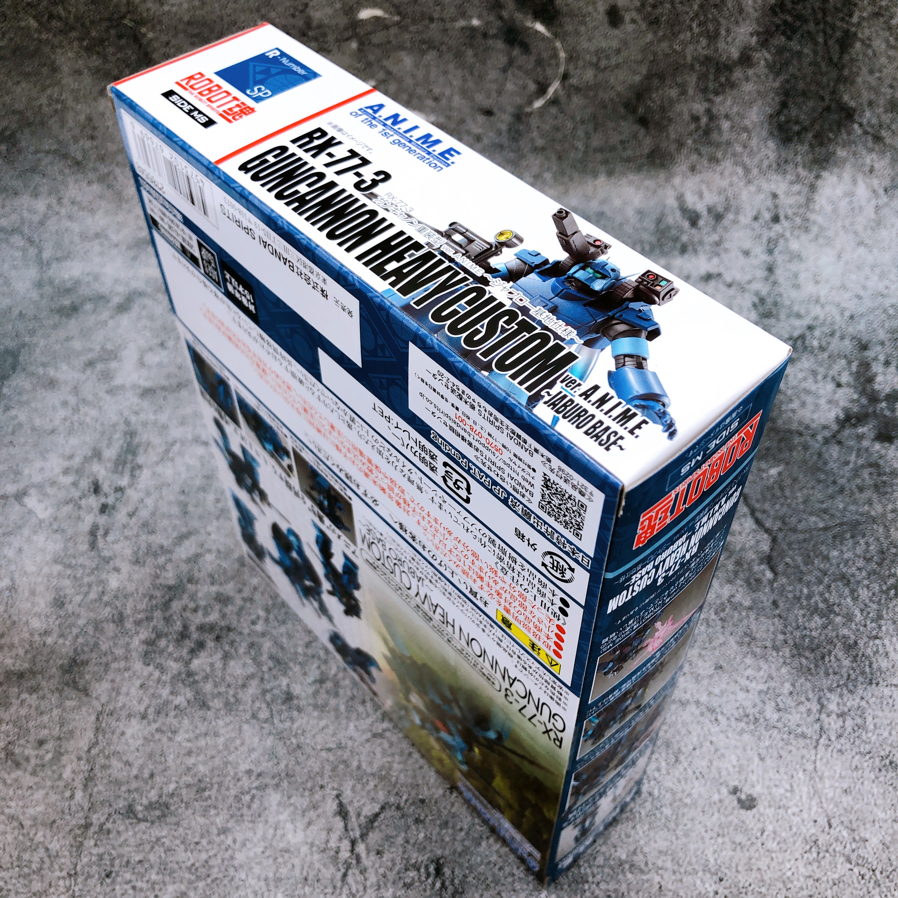 Robot Spirits RX-77-3 Guncannon Heavy Custom JABURO BASE ver A.N.I.M.E. Bandai