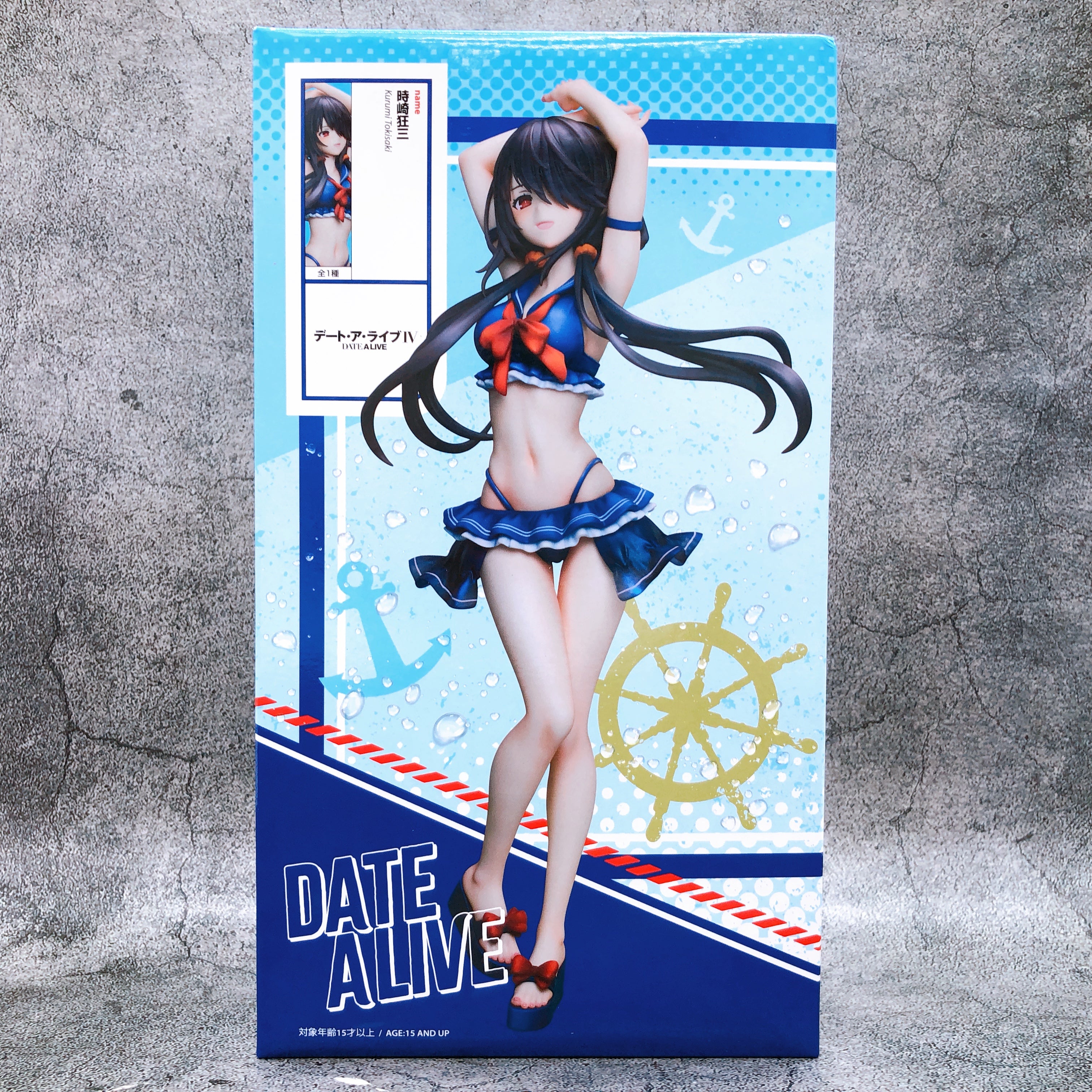 Date A Live IV Kurumi Tokisaki 1/7 Scale Figure Round 1 Limited elcoco Sealed