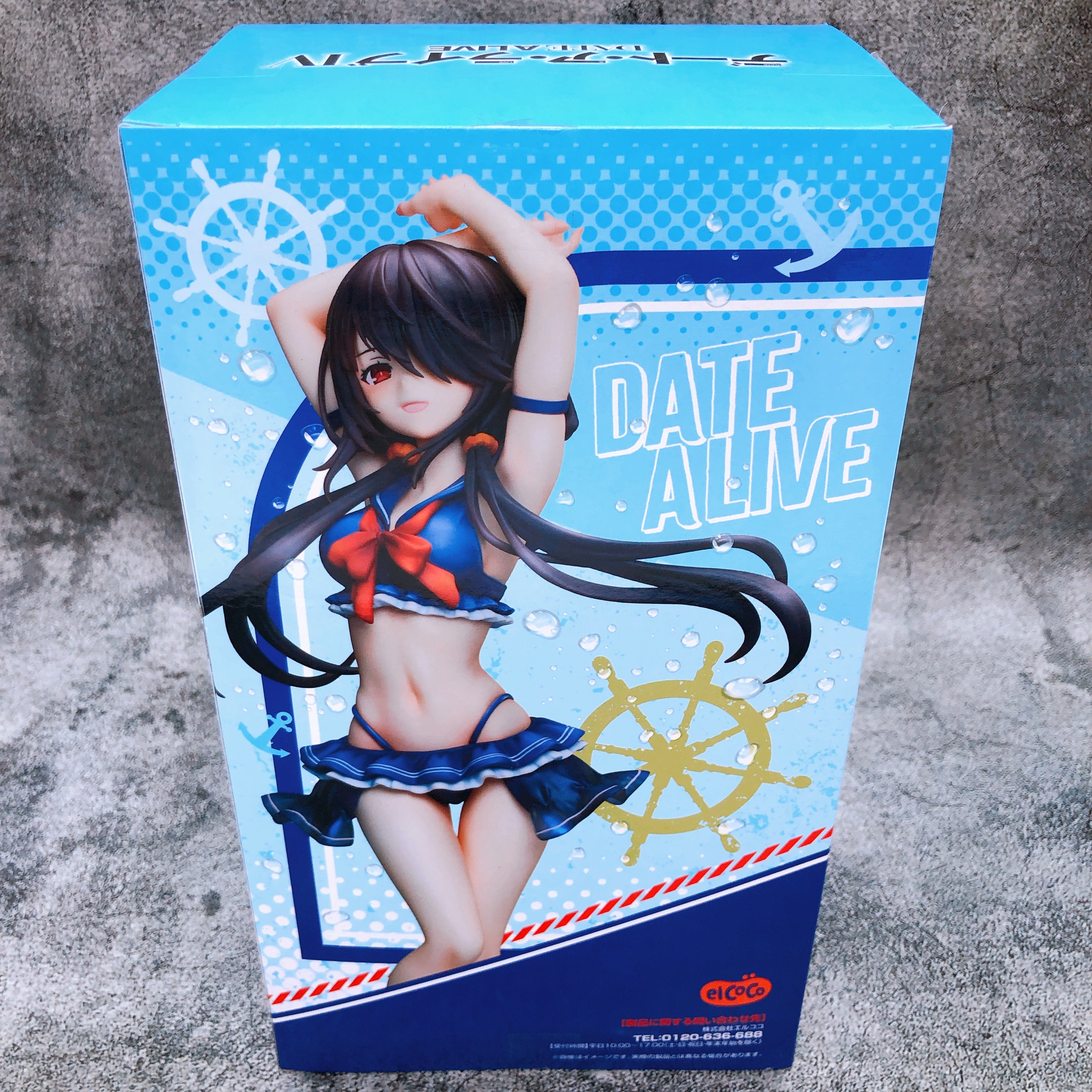 Date A Live IV Kurumi Tokisaki 1/7 Scale Figure Round 1 Limited elcoco Sealed