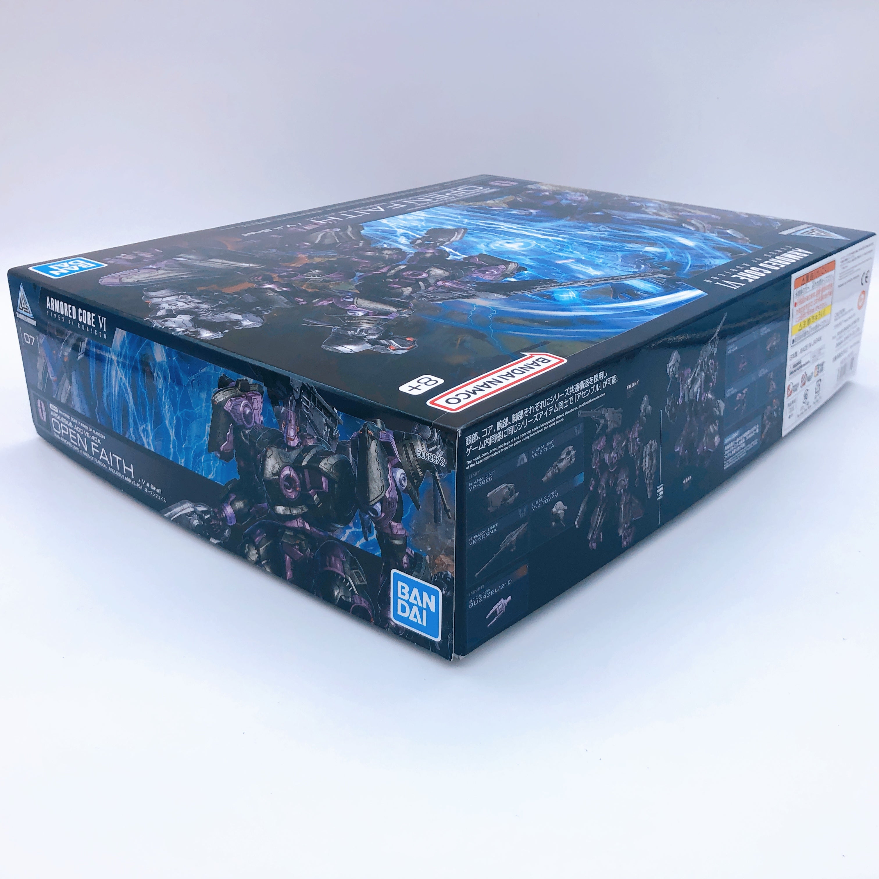 30MM Armored Core VI ARQUEBUS ADD VE-40A OPEN FAITH Model Kit Bandai Japan NEW