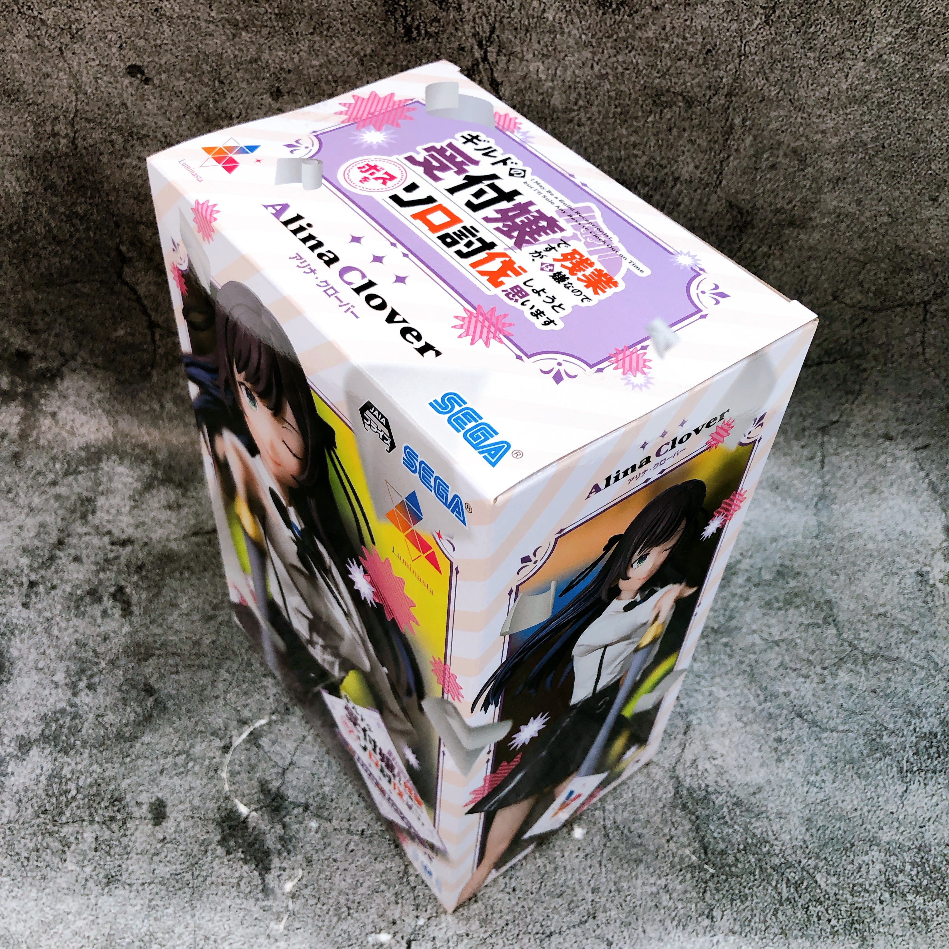 I May Be a Guild Receptionist Alina Clover Luminasta SEGA Figure NEW FASTSHIP