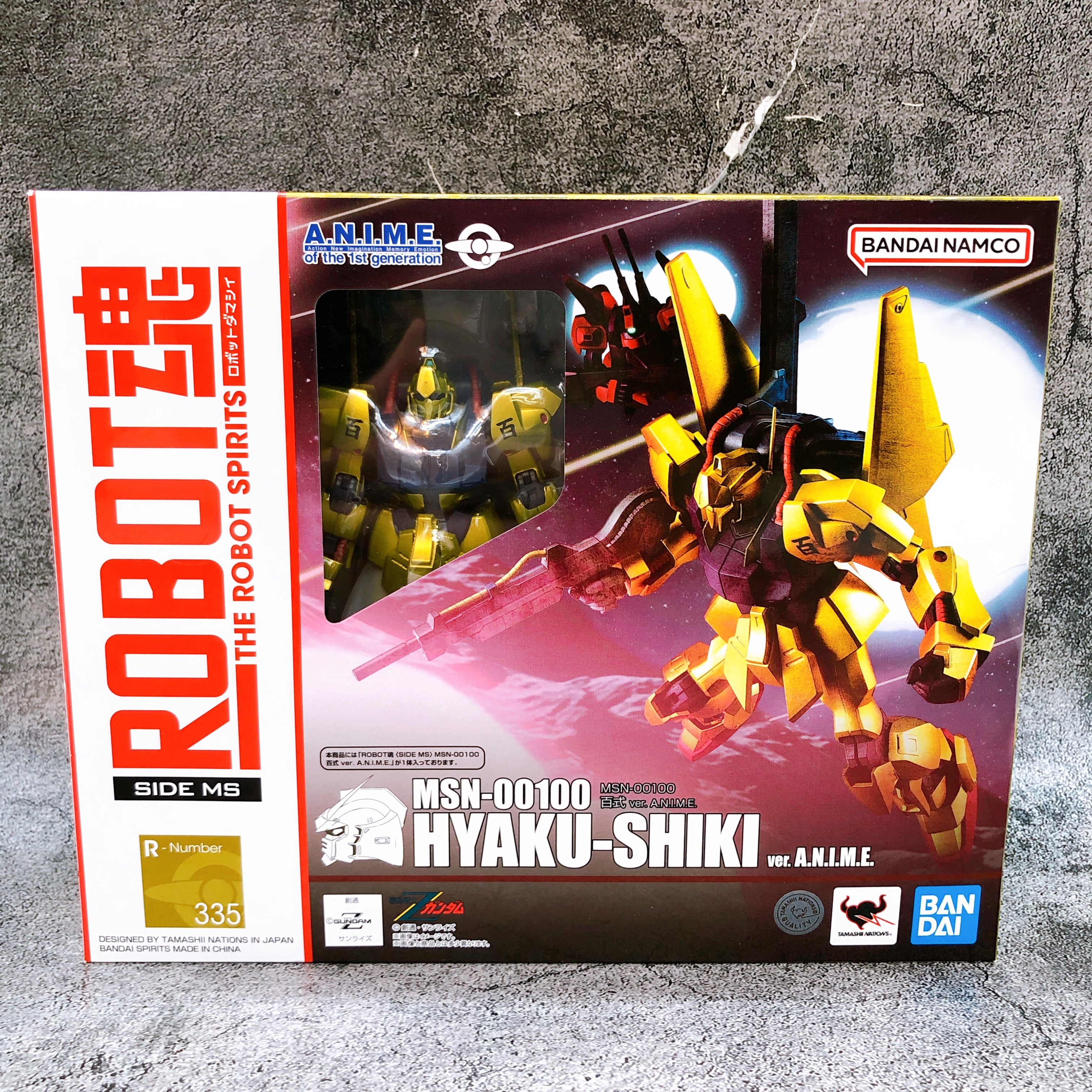 BANDAI ROBOT SPIRITS SIDE MS MSN-00100 HYAKU-SHIKI ver. A.N.I.M.E. Z GUNDAM NEW