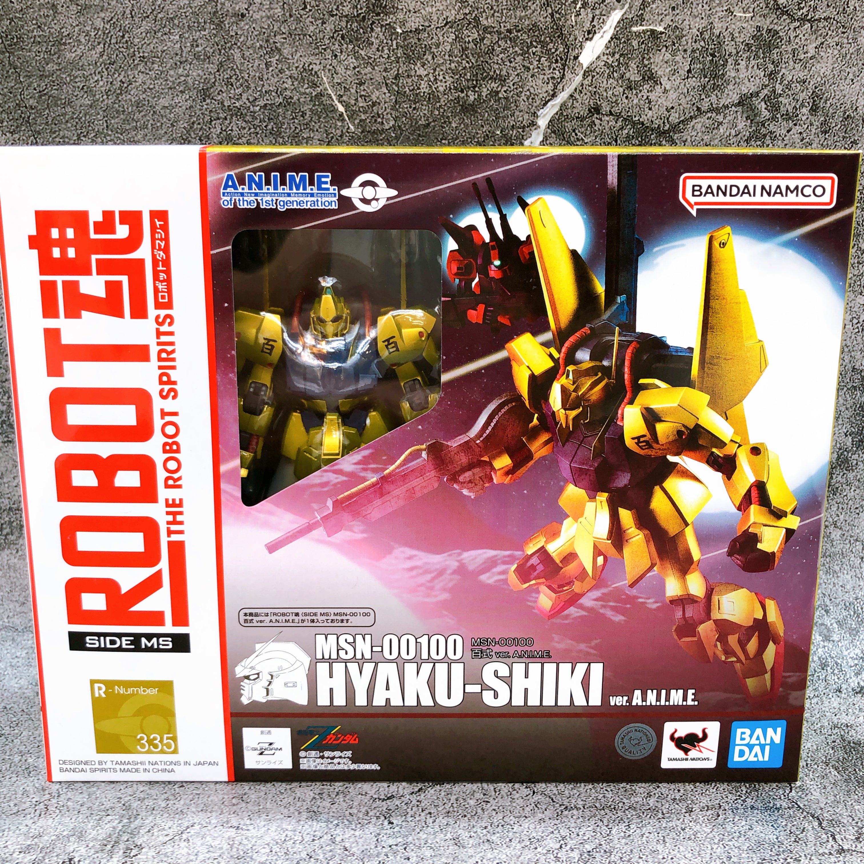 Robot Spirits SIDE MS MSN-00100 Hyaku-Shiki ver. ANIME Zeta Z Gundam Figure NEW