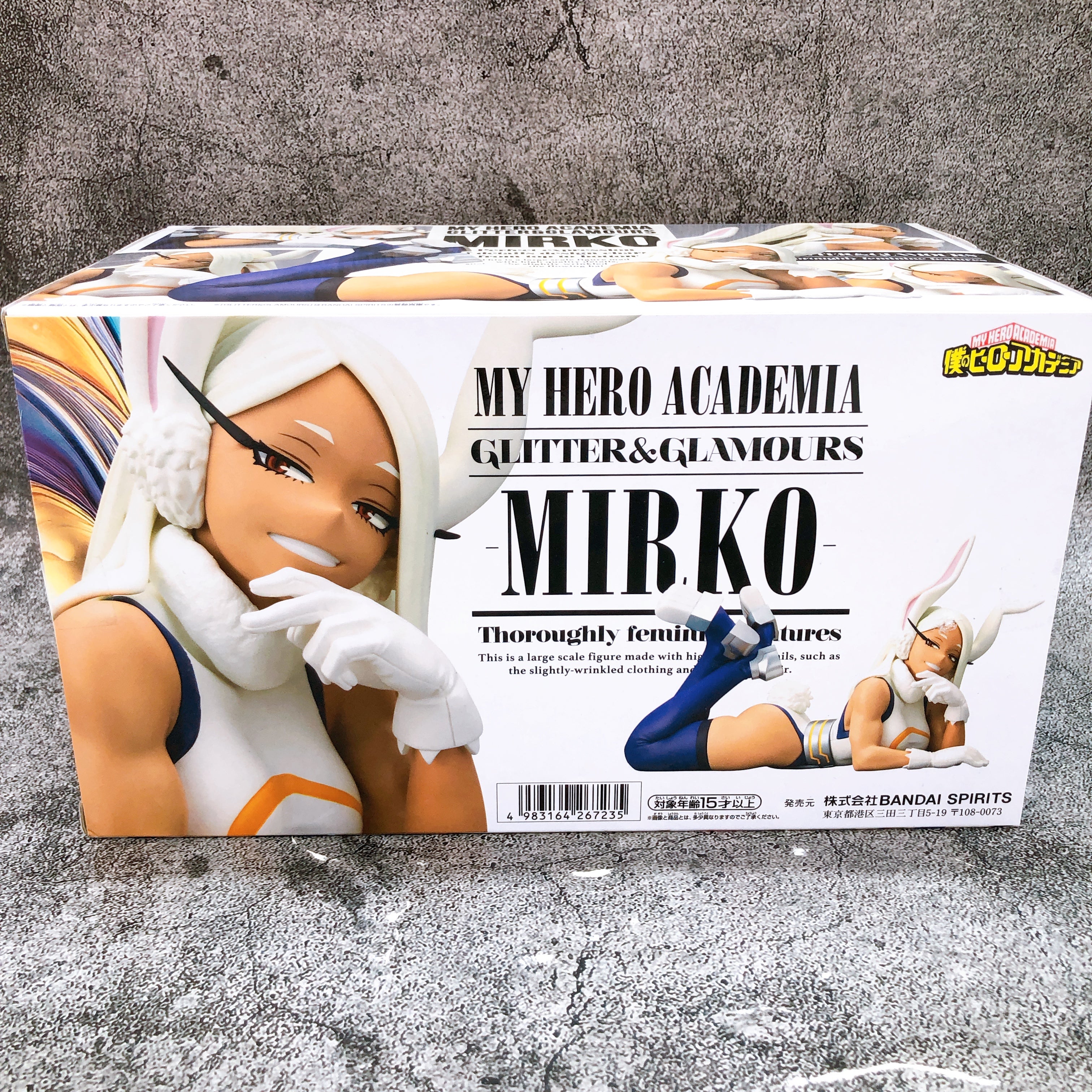 My Hero Academia Mirko GLITTER & GLAMOURS Prize Figure BANPRESTO NEW