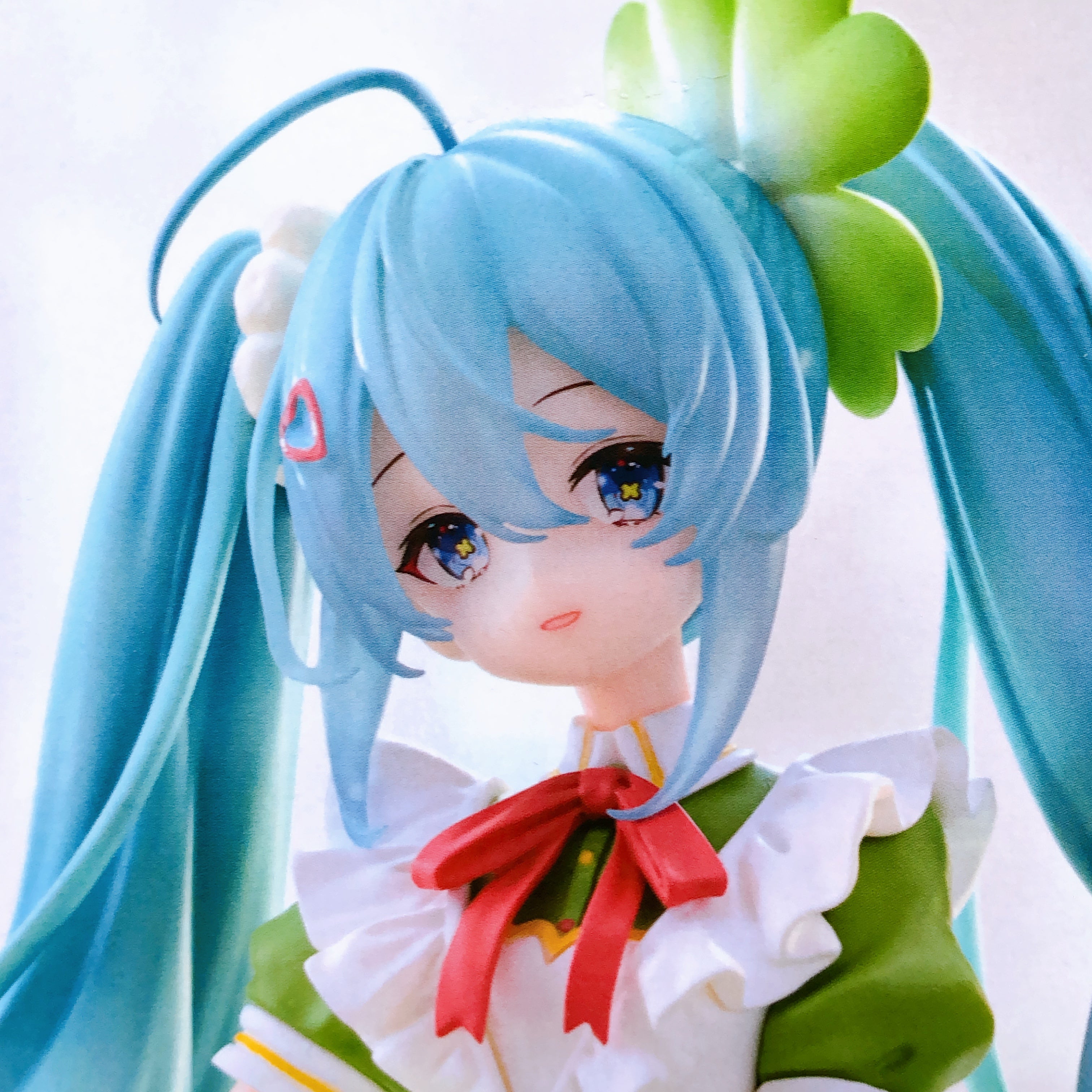 Hatsune Miku Flower Fairy Clover Noodle Stopper Figure FuRyu Japan NEW FASTSHIP