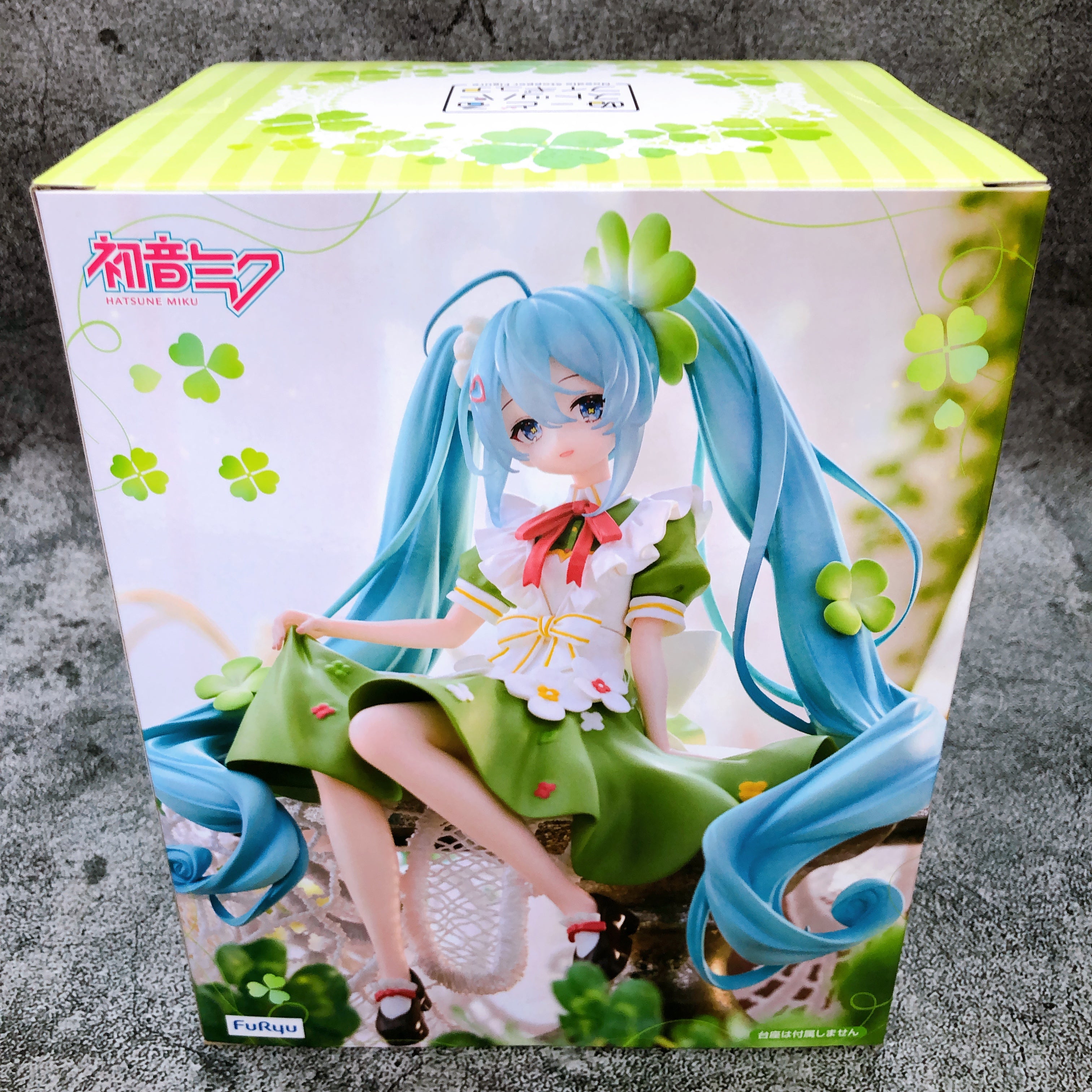 Hatsune Miku Flower Fairy Clover Noodle Stopper Figure FuRyu Japan NEW FASTSHIP