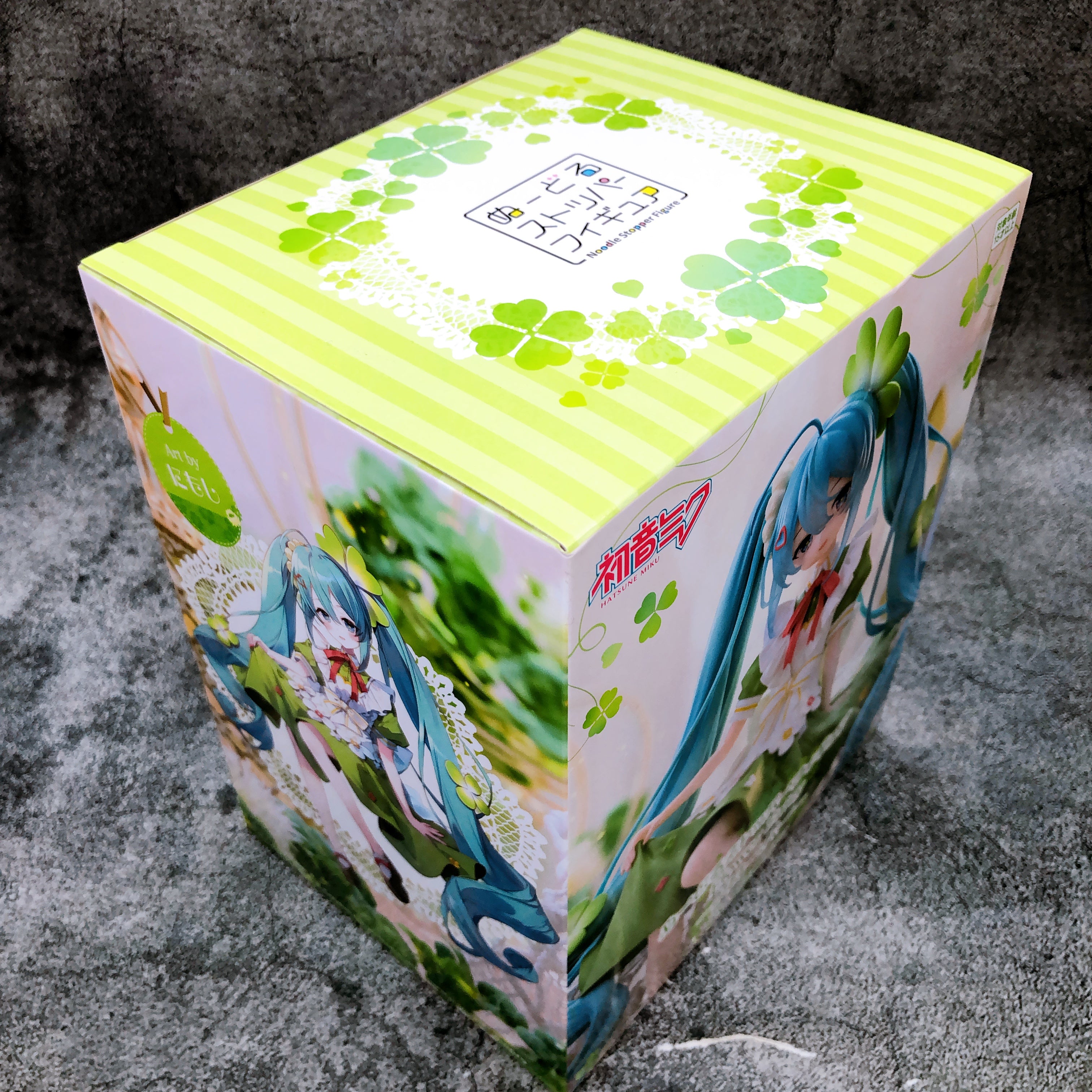 Hatsune Miku Flower Fairy Clover Noodle Stopper Figure FuRyu Japan NEW FASTSHIP