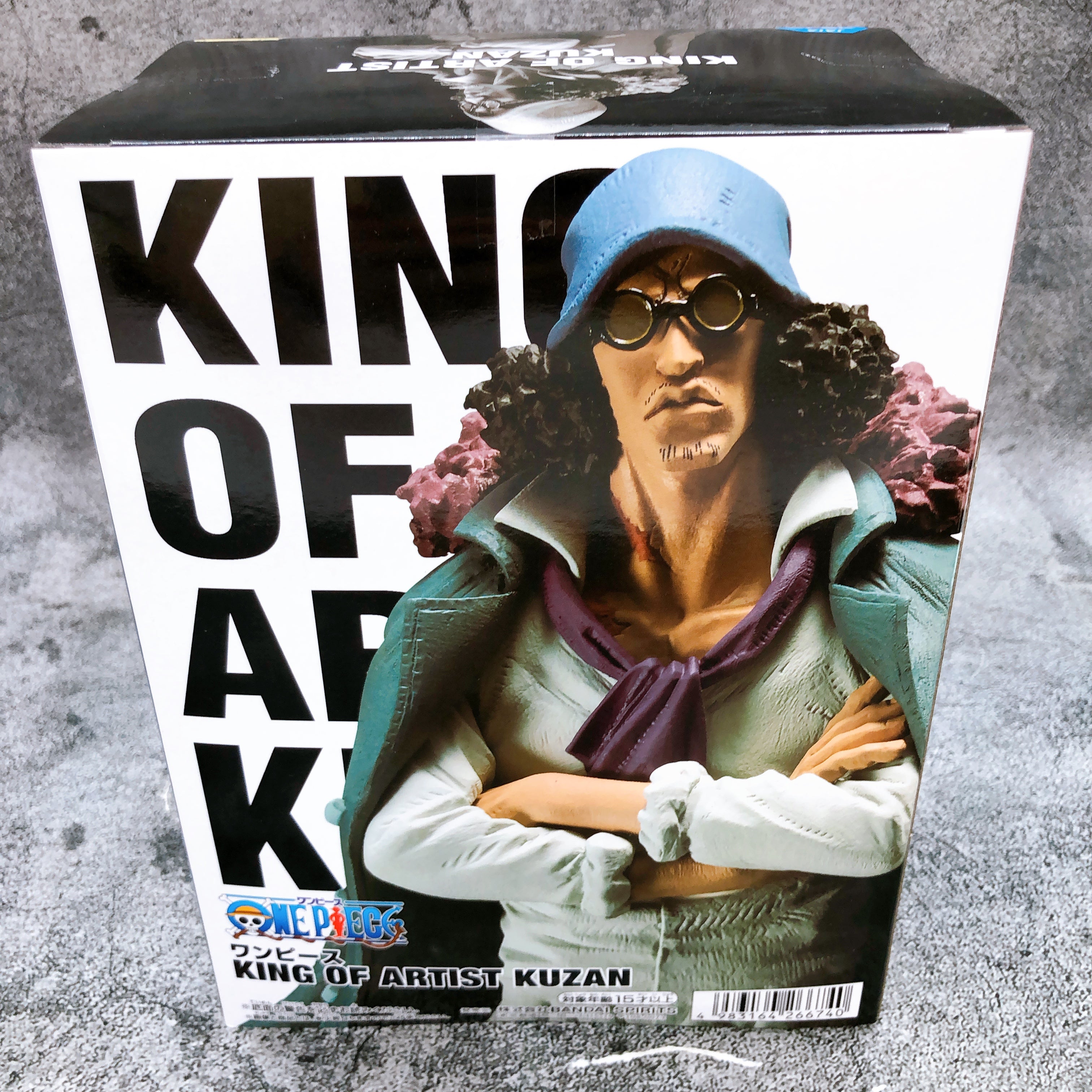 One Piece King of Artist Kuzan Aokiji Blackbeard Pirates Figure Banpresto NEW