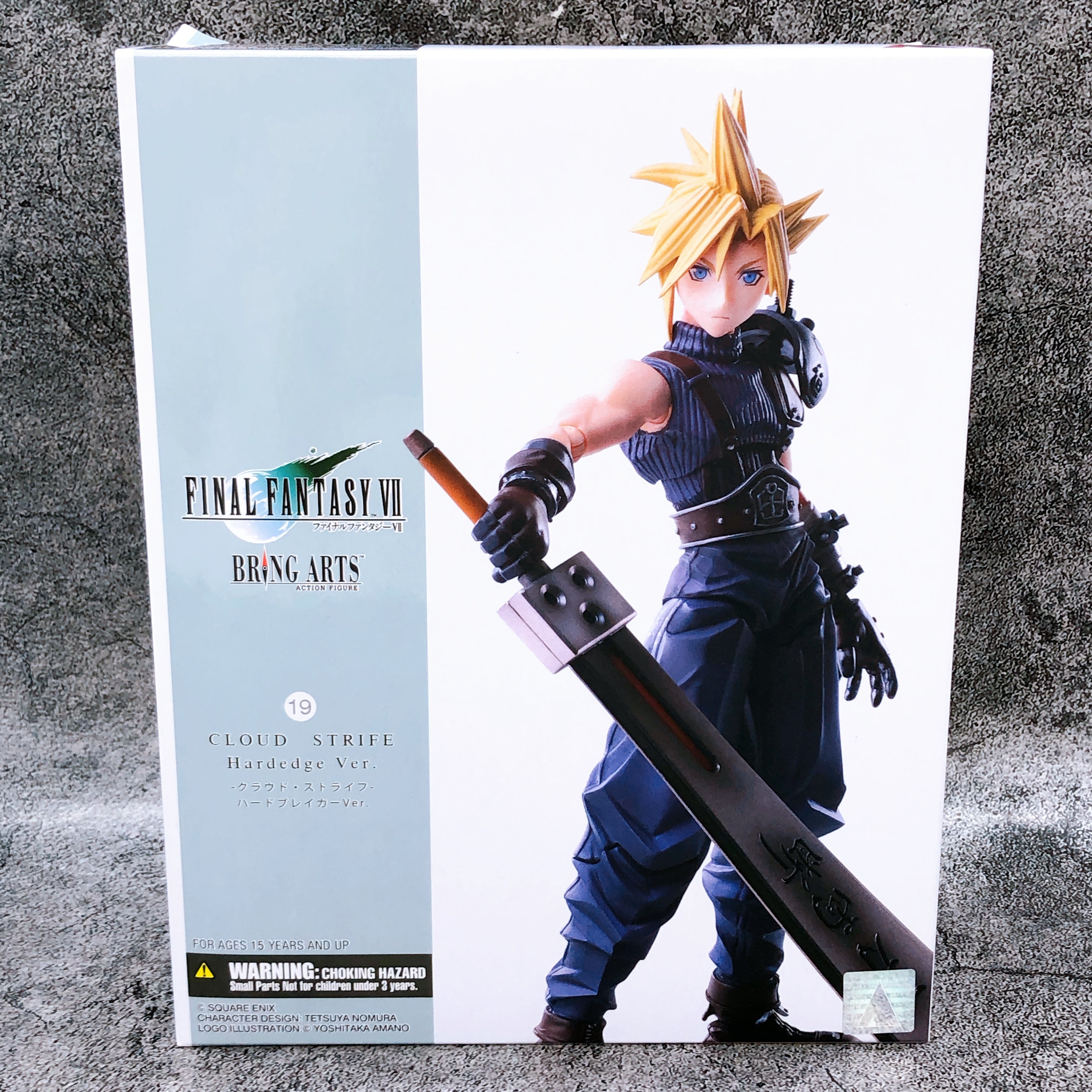 BRING ARTS Cloud Strife Hardedge Ver. FINAL FANTASY VII Action Figure SQEX Japan