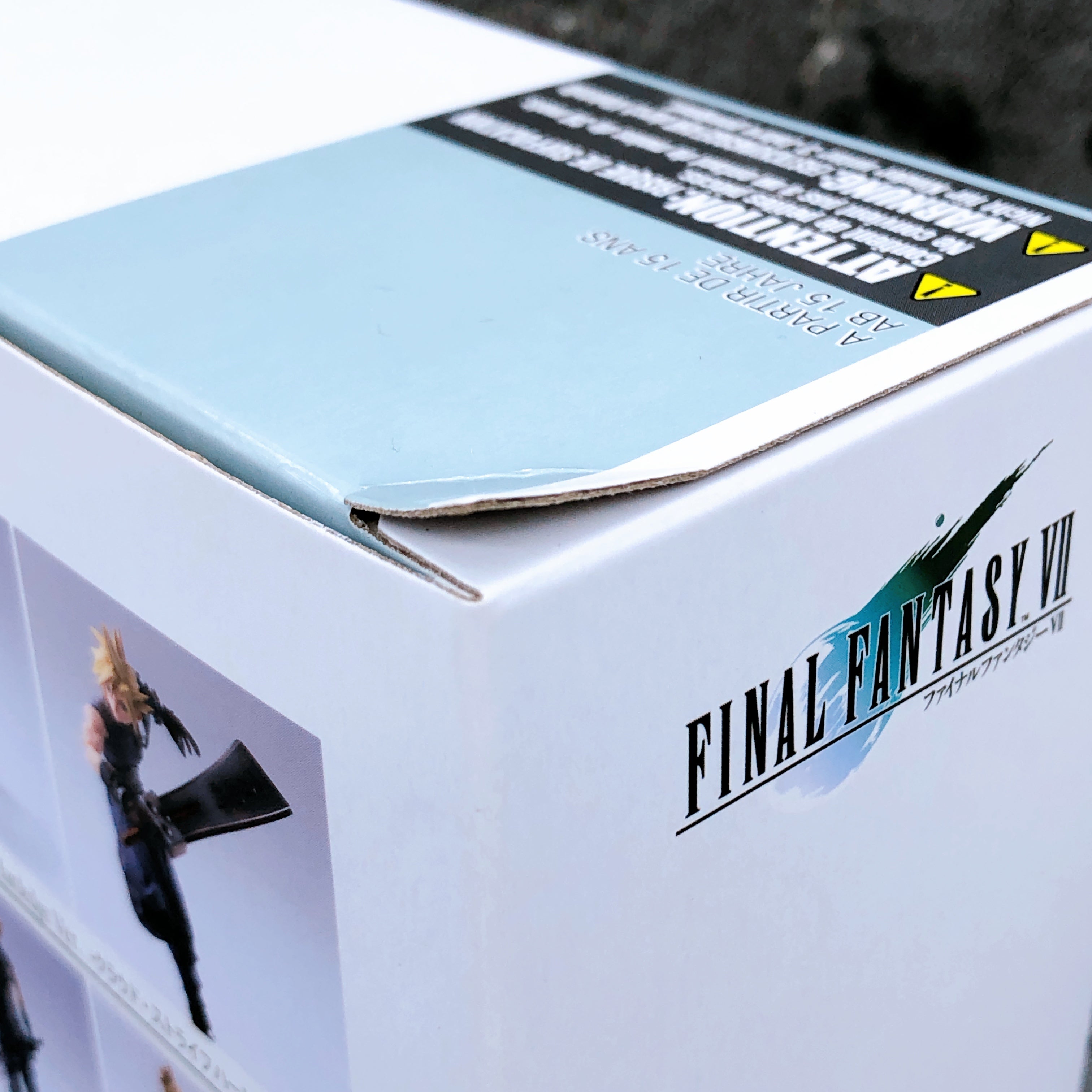 BRING ARTS Cloud Strife Hardedge Ver. FINAL FANTASY VII Action Figure SQEX Japan